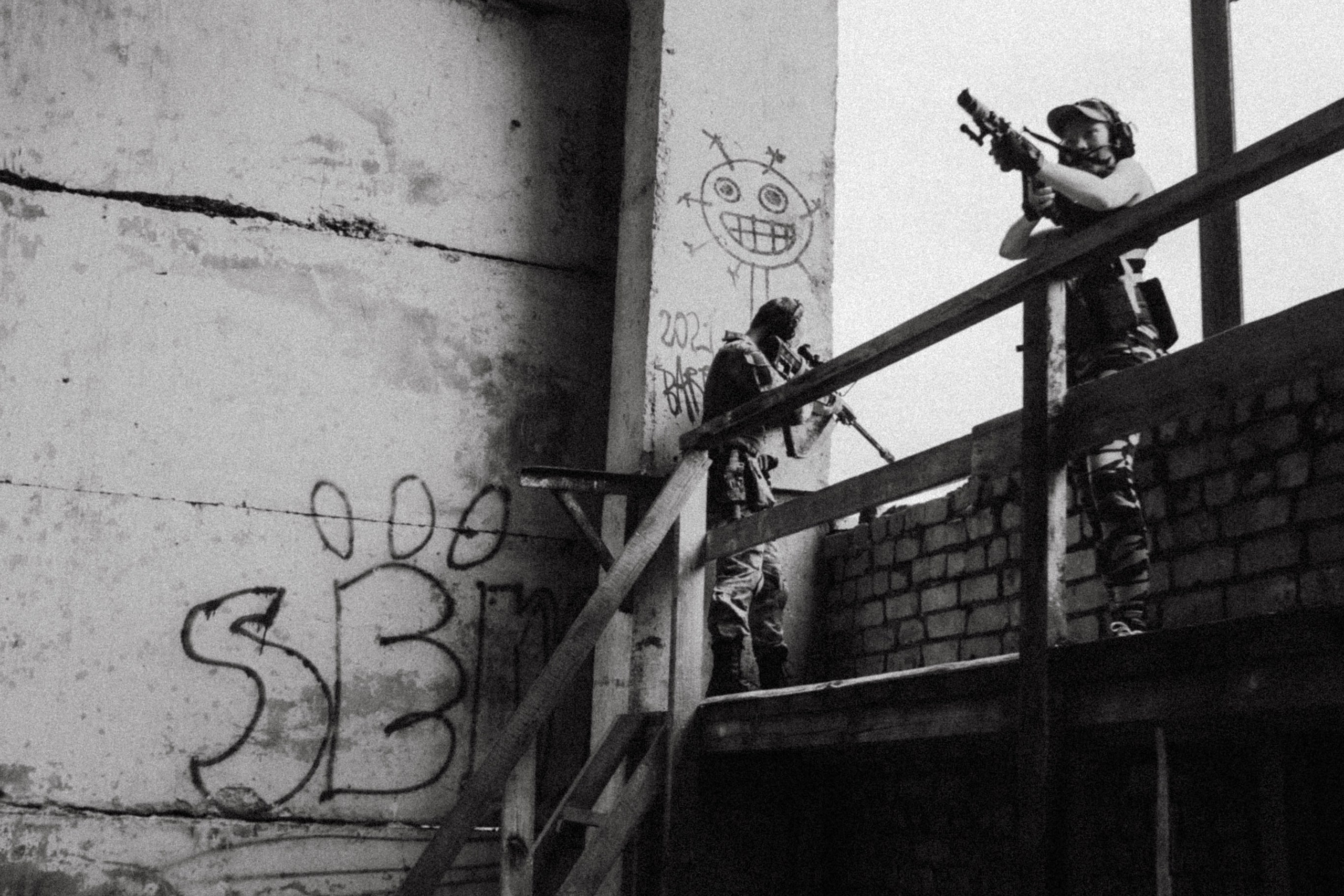 Алёна+ Артём. Страйкбол.