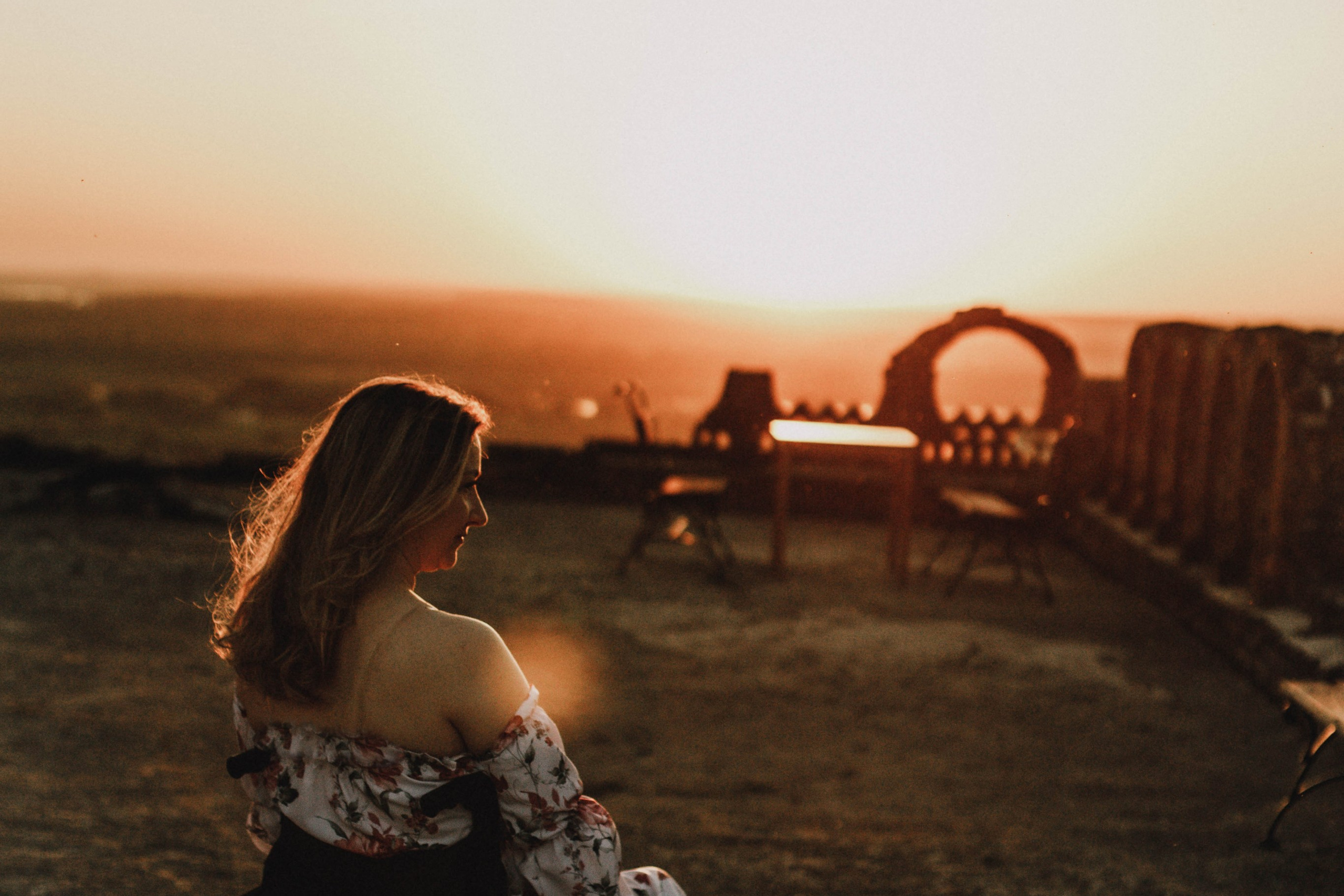 Катя+ Саша. Подвязье. Закат.