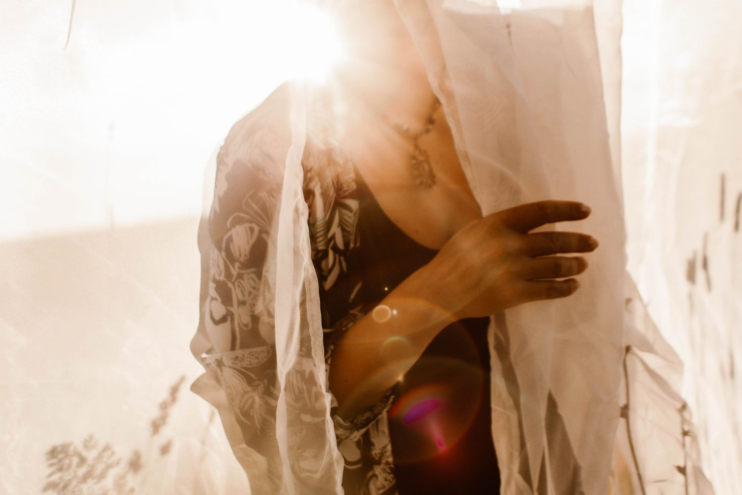 Анна на закате