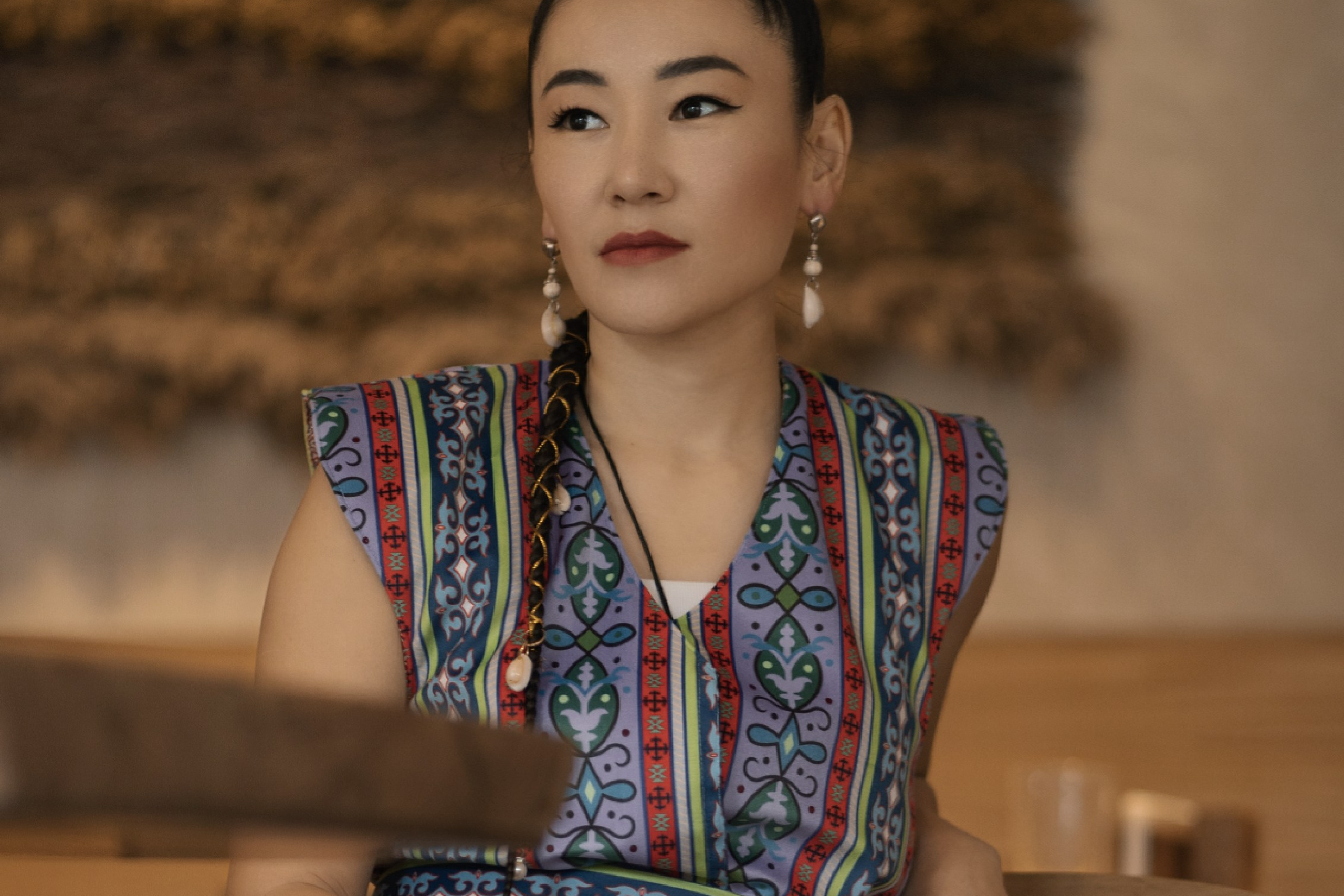 В ресторане Рерих