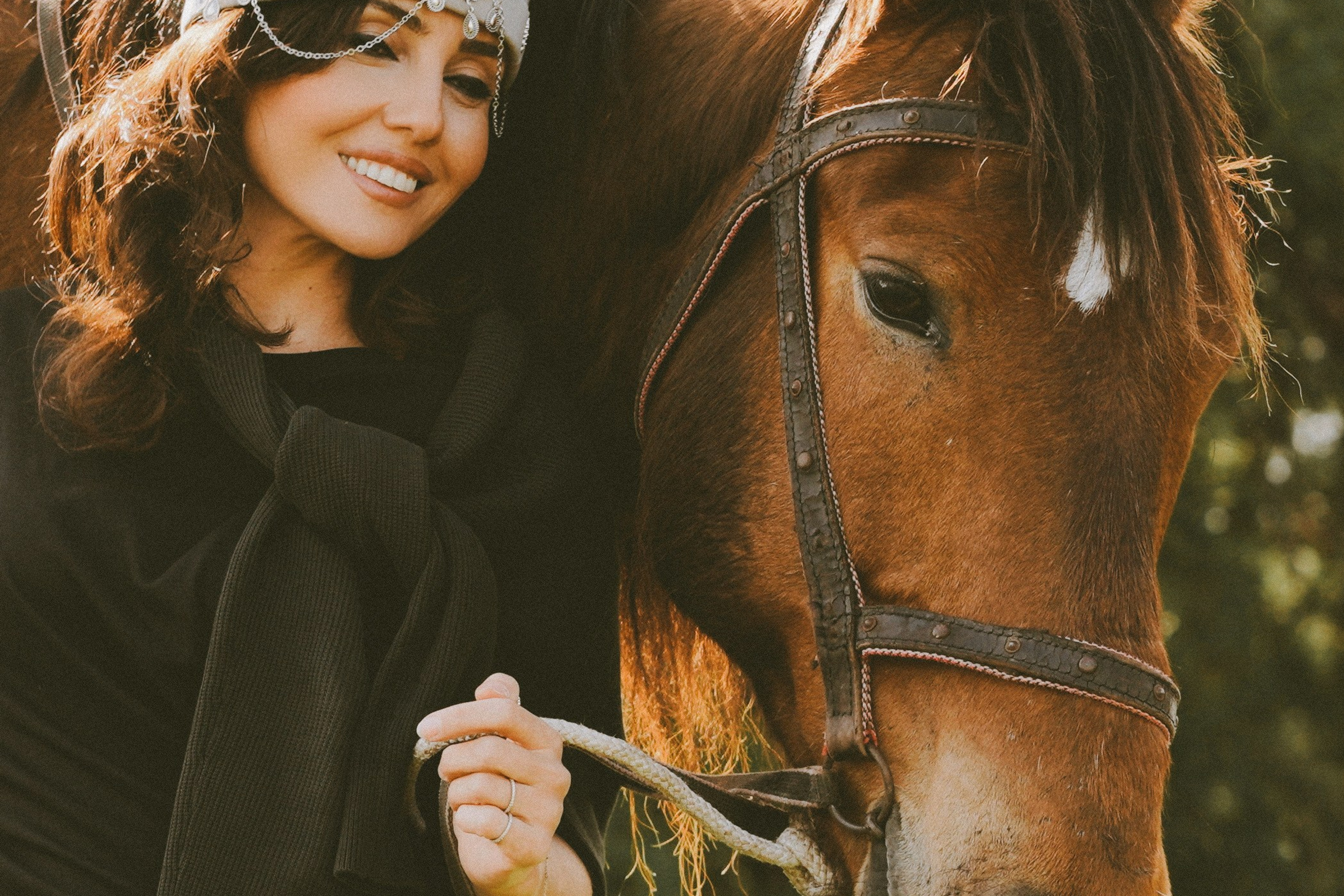 На конной прогулке по Алтаю