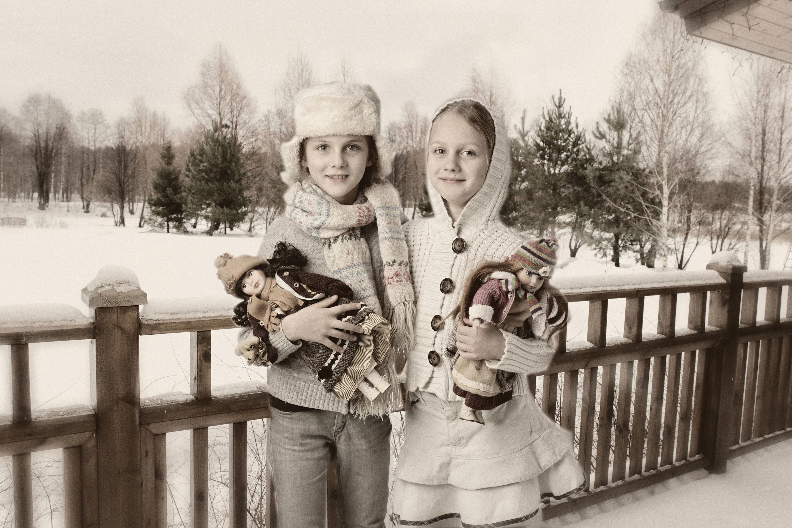 Рождественские открытки