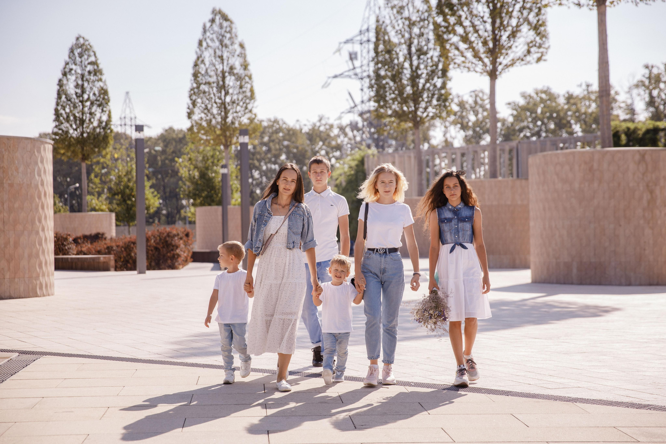 Семья Виктории. Парк Краснодар