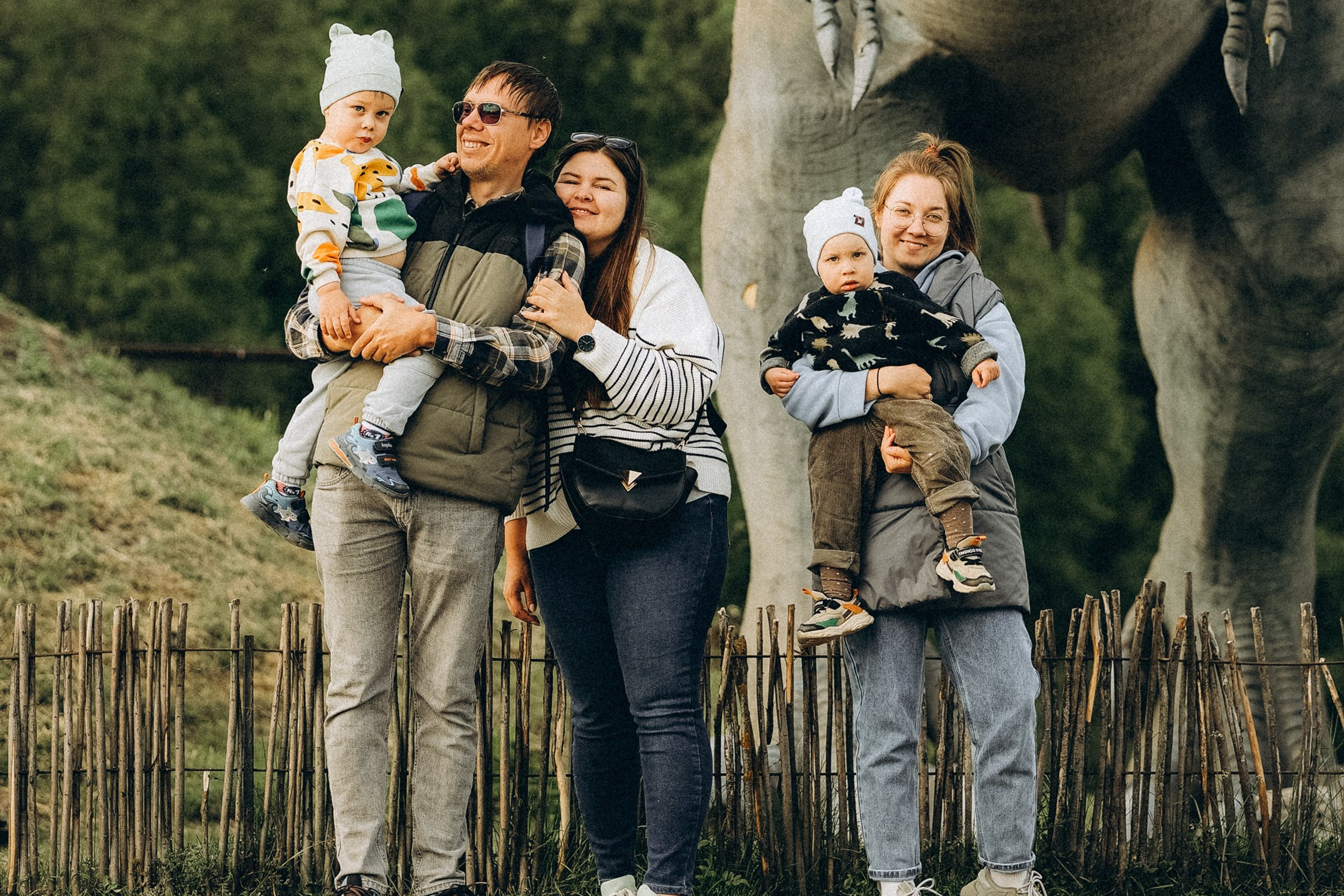 Семейная прогулка в&nbsp;Динопарке