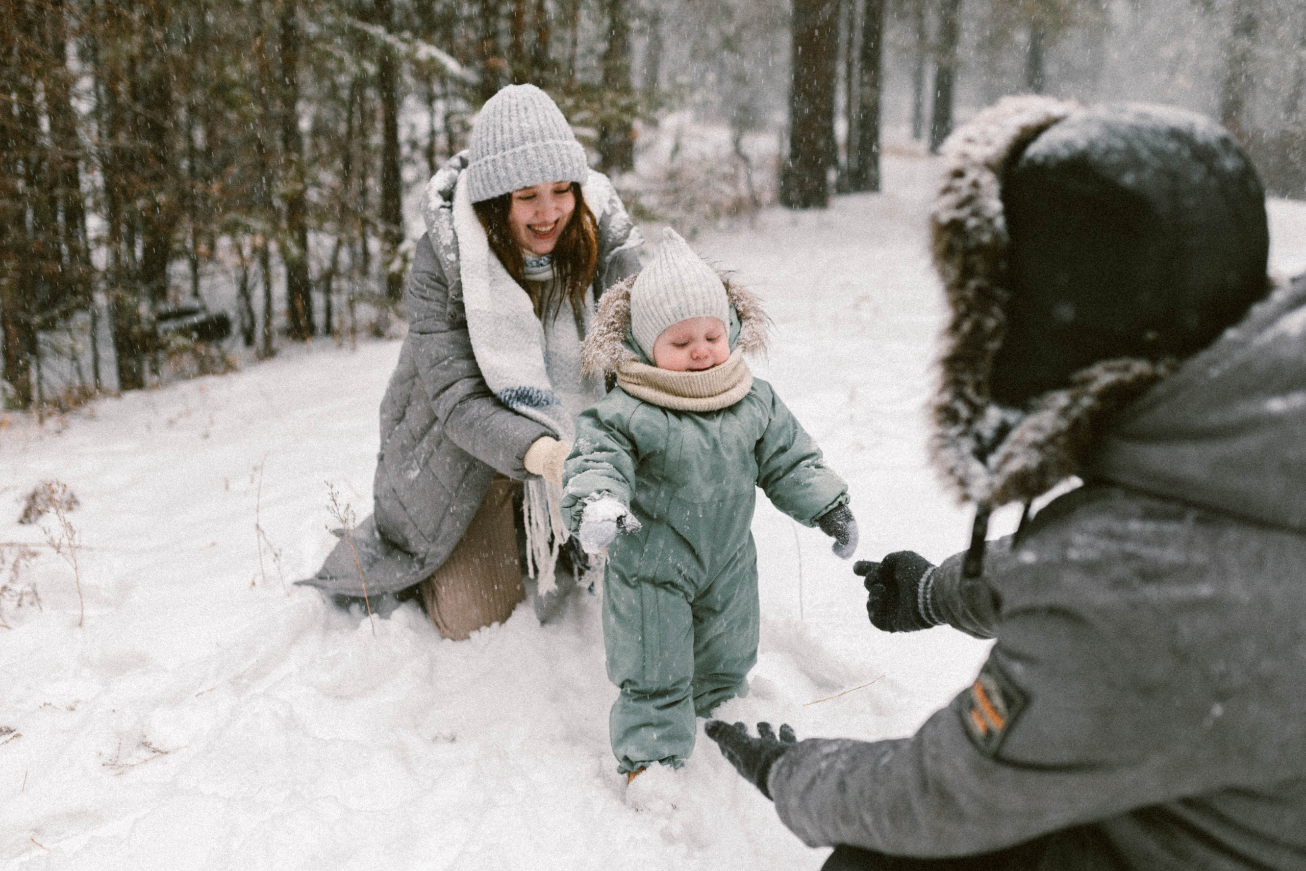 Юра, Алина и Стёпа