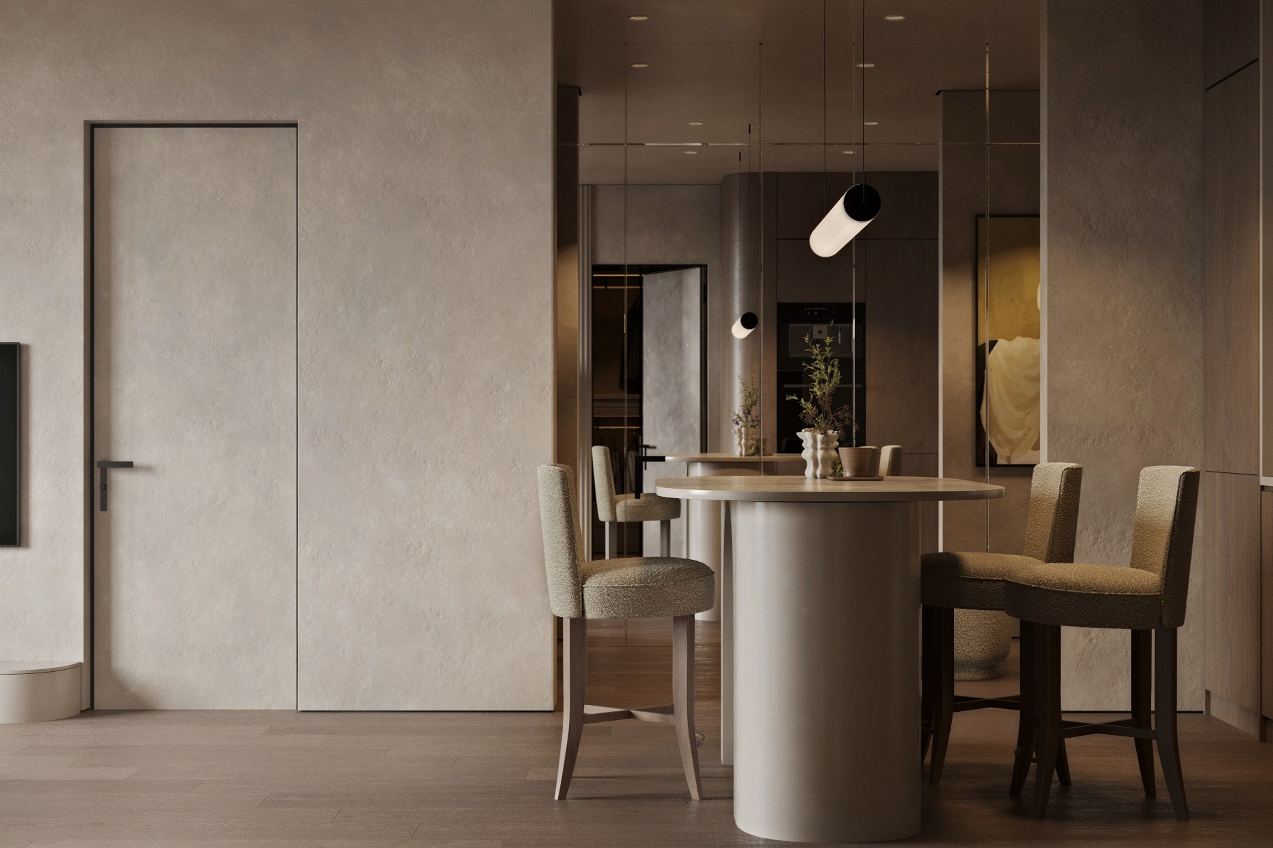 3д визуализация кв 67 м² ЖК Событие