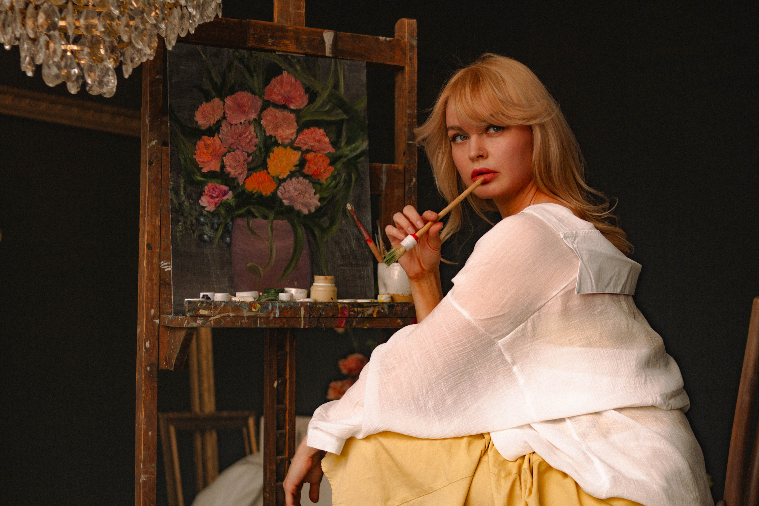 Мастерская художницы