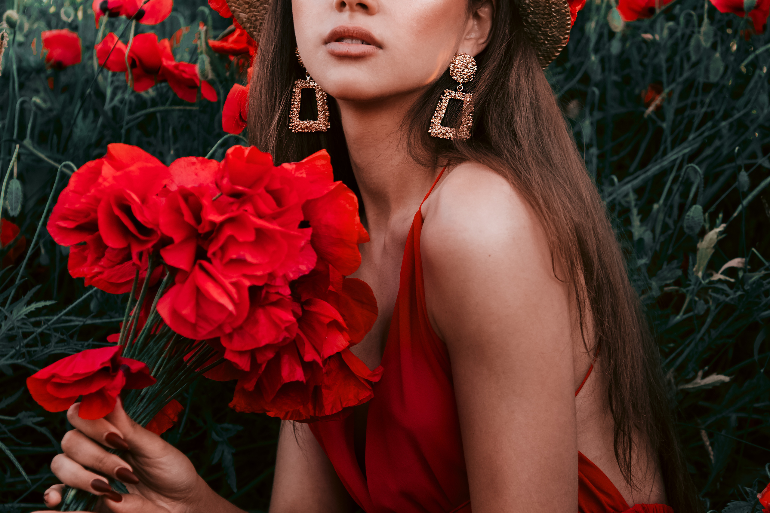 Фотосессия в маках