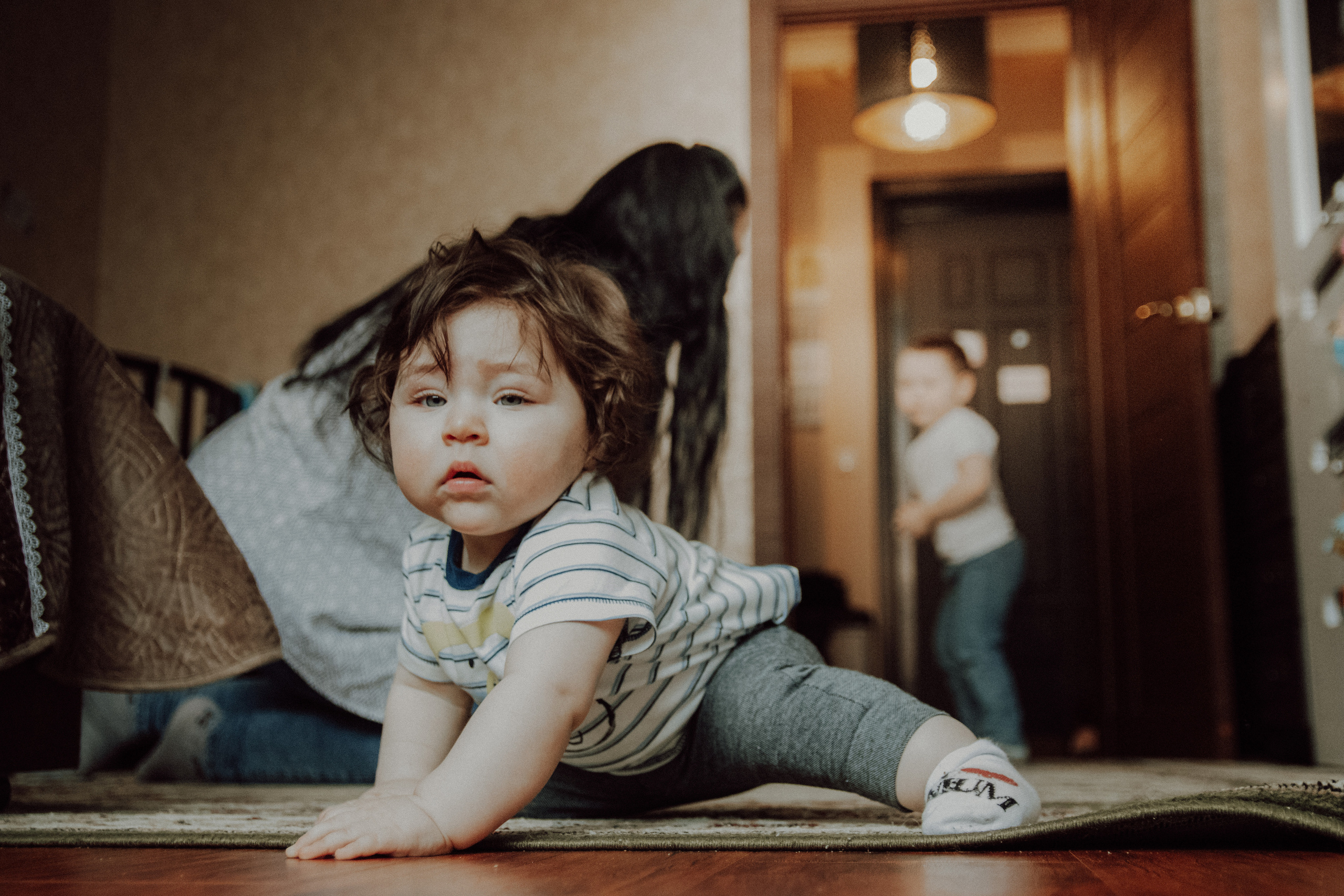 На восьмом этаже