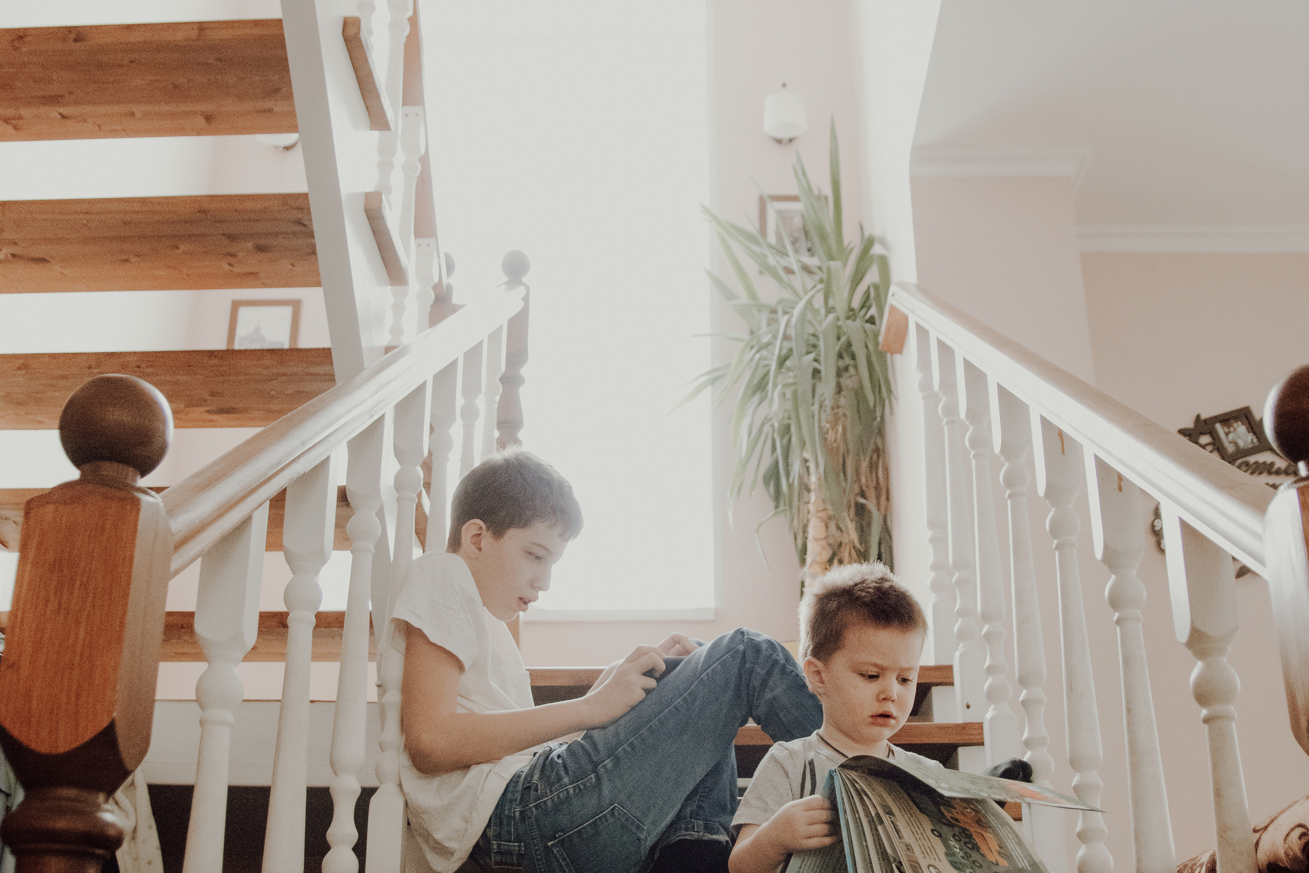 В доме с лестницей