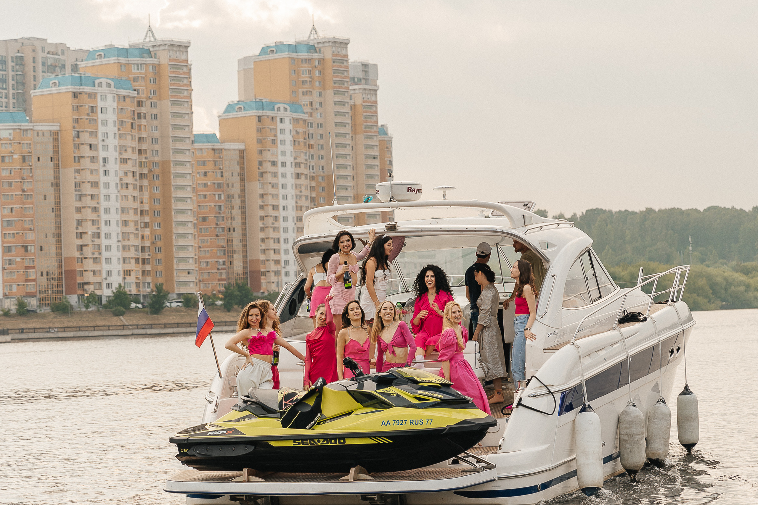 Девичник на яхте