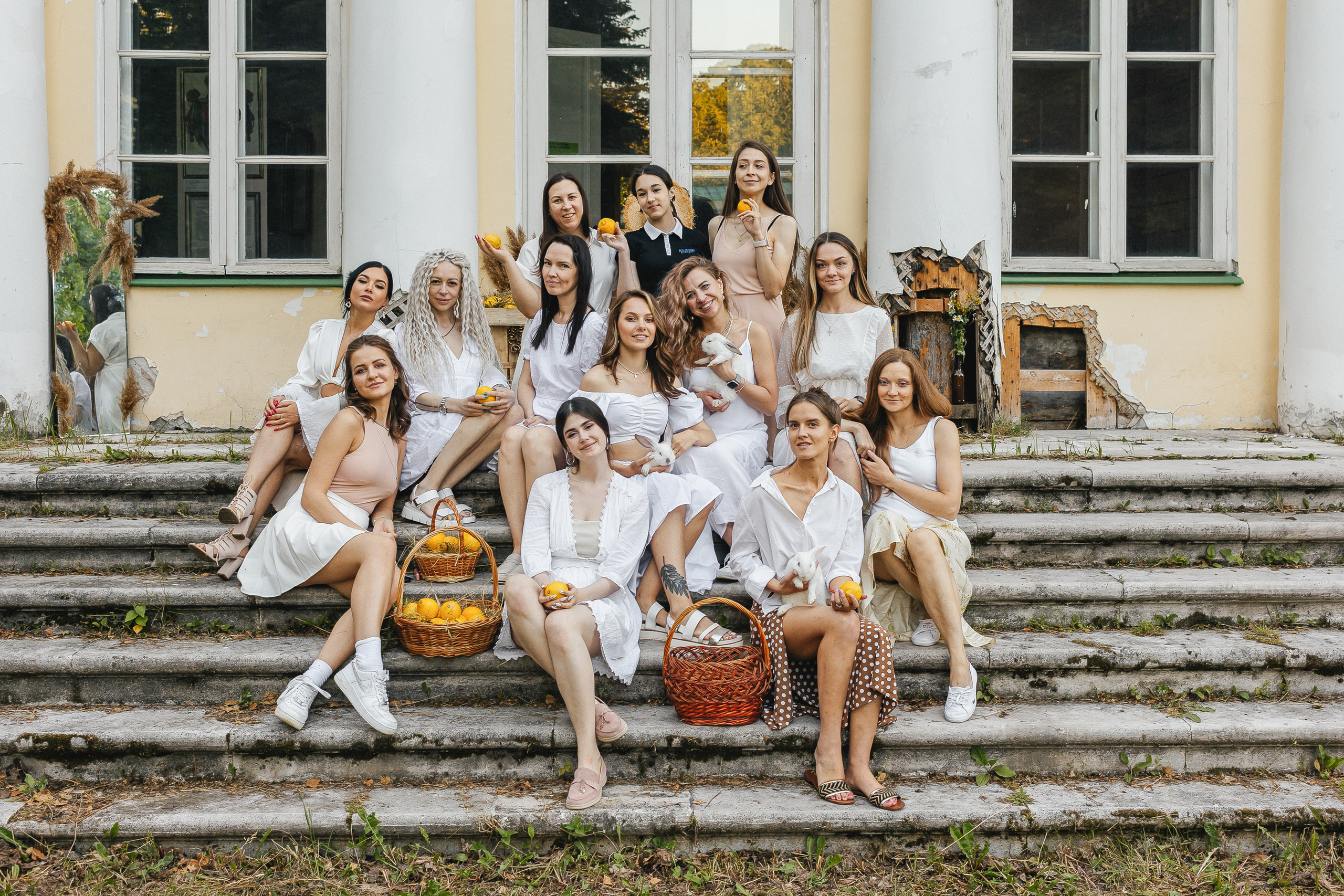 Девичник в усадьбе Голицыных в Москве