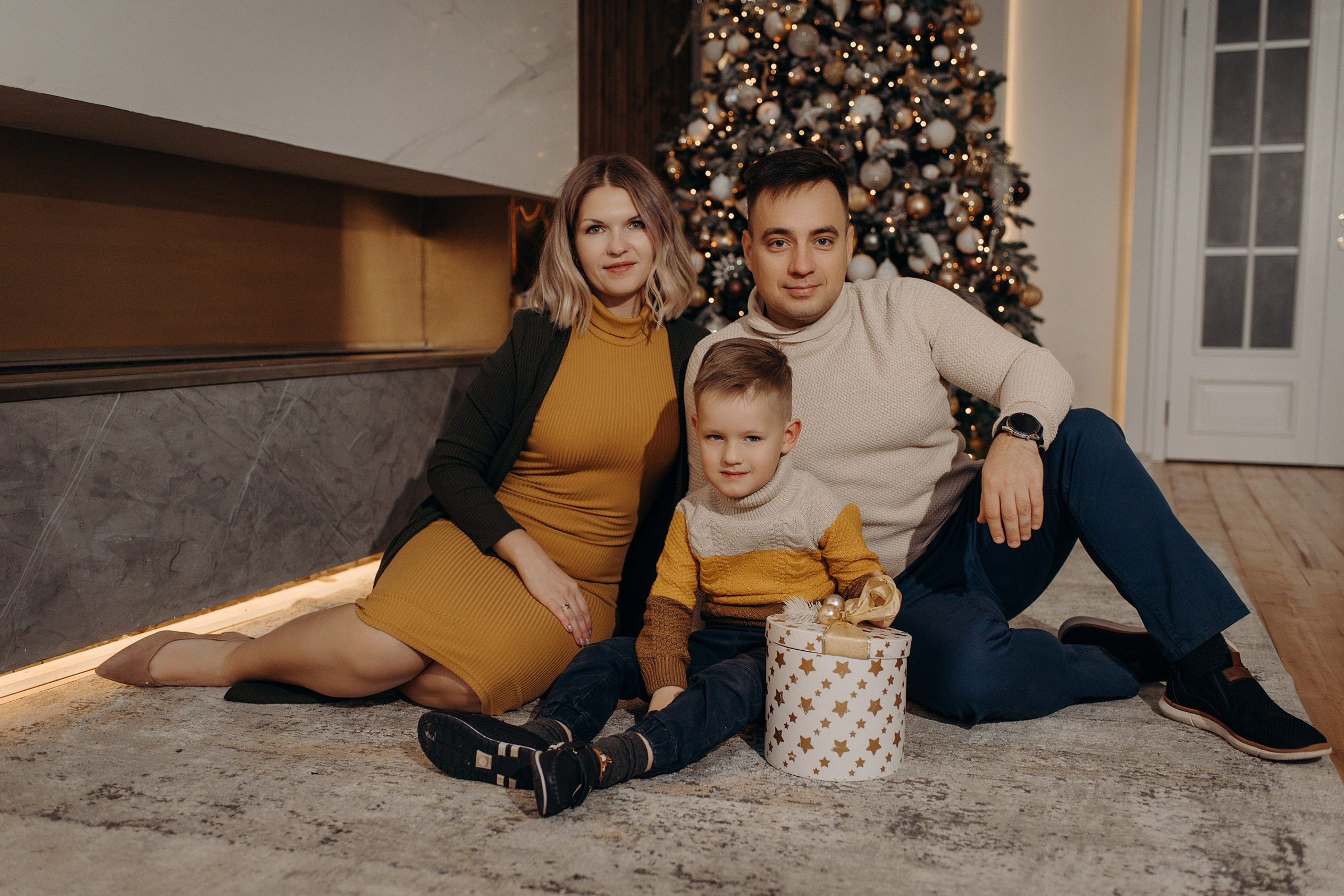 Дарья Филипп и Лаврентий | Новогодняя фотосессия