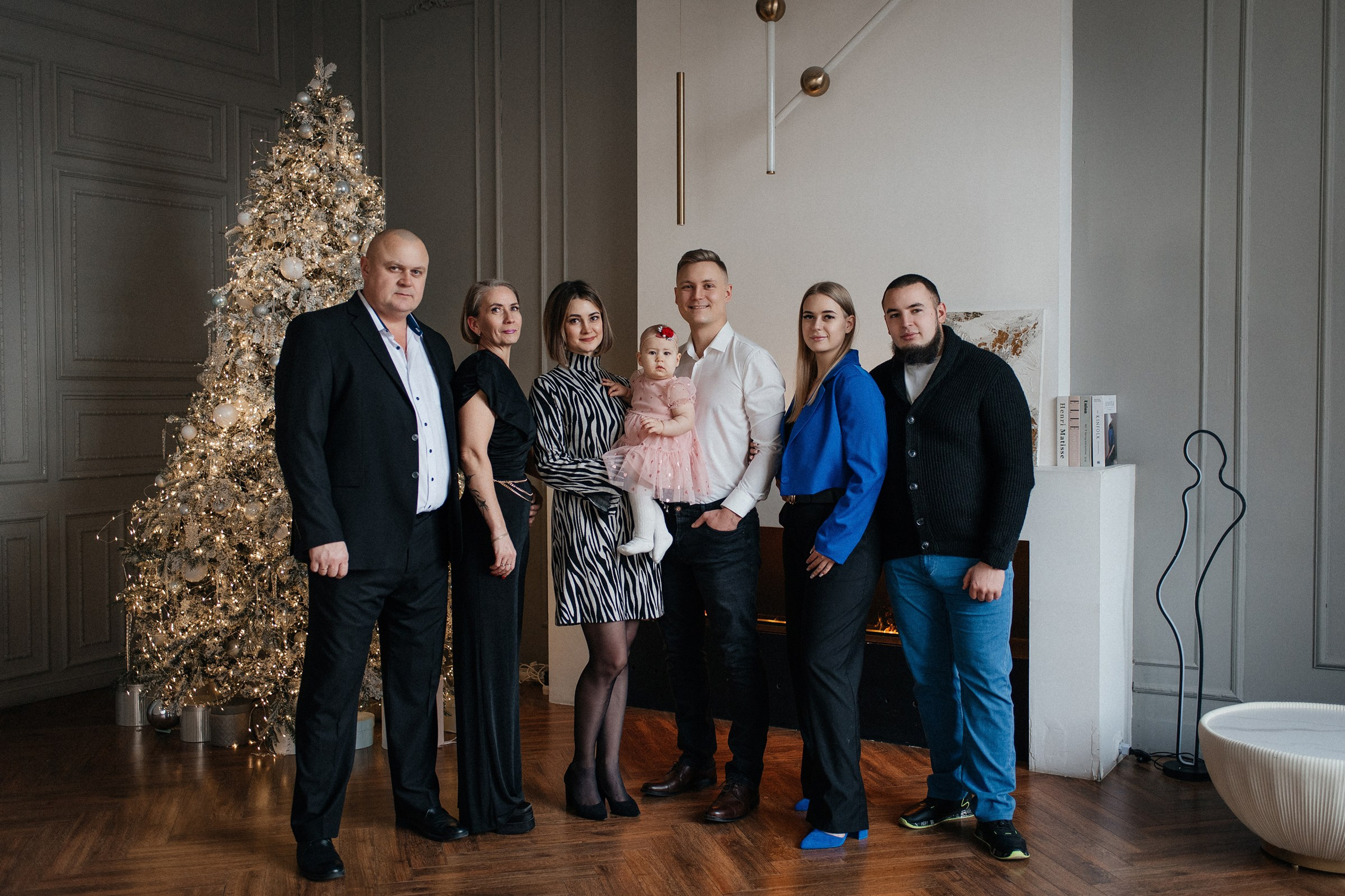 Новогодняя семейная фотосессия