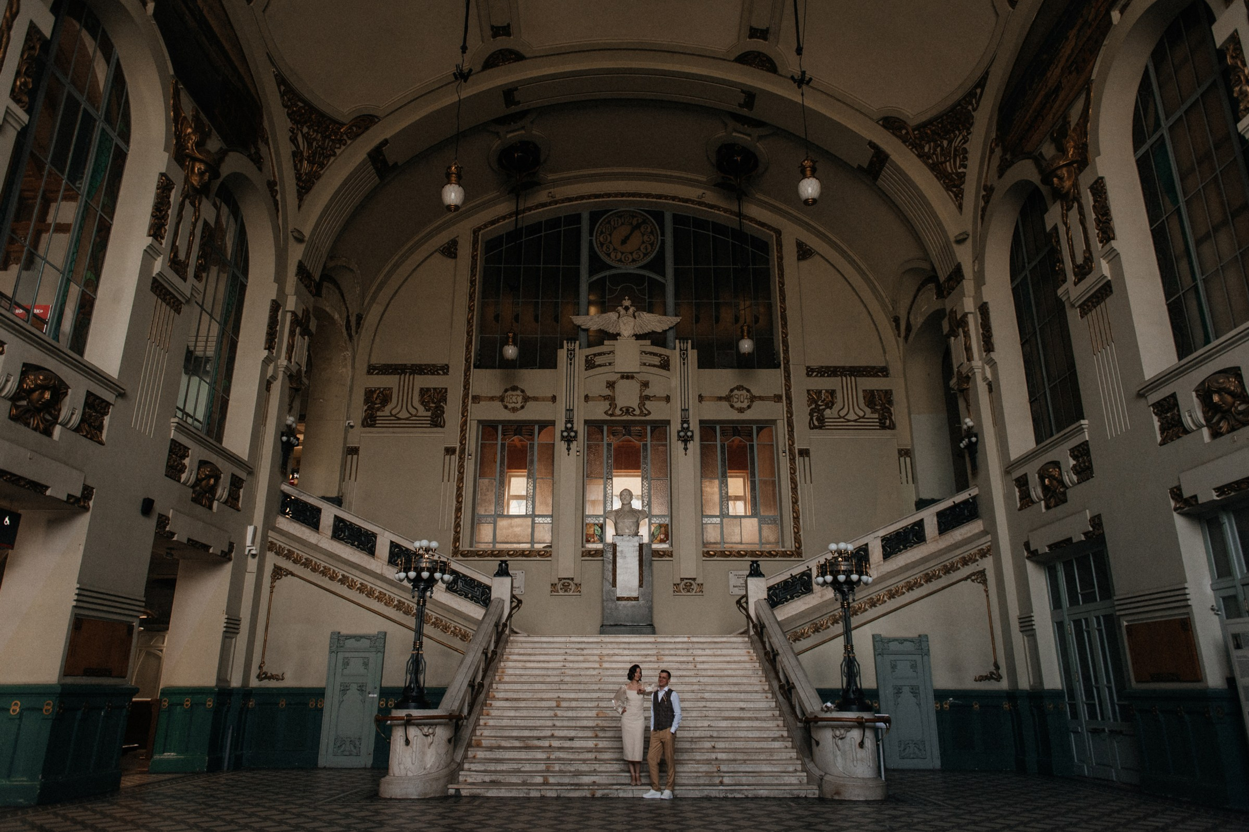 Романтическая прогулка на Витебском вокзале