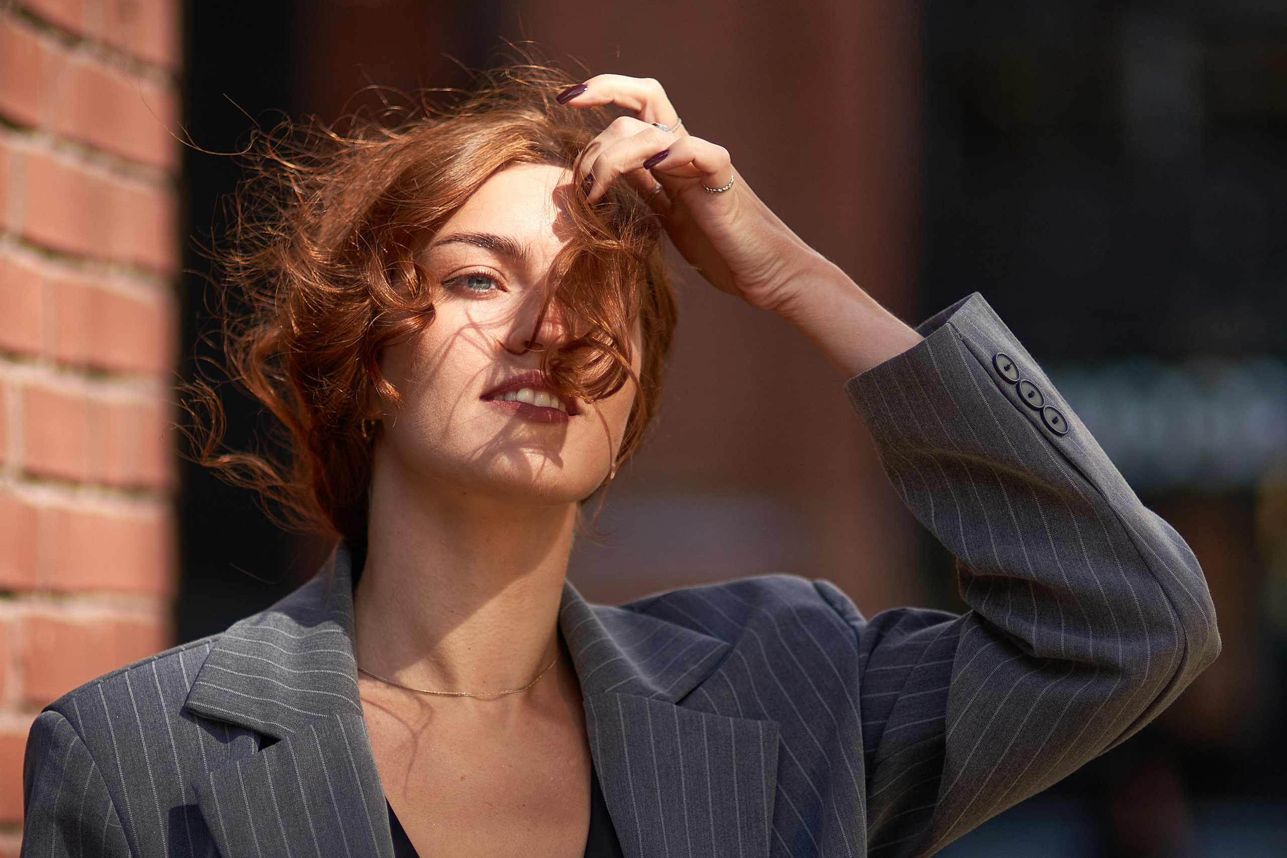 Девушка в&nbsp;городе.