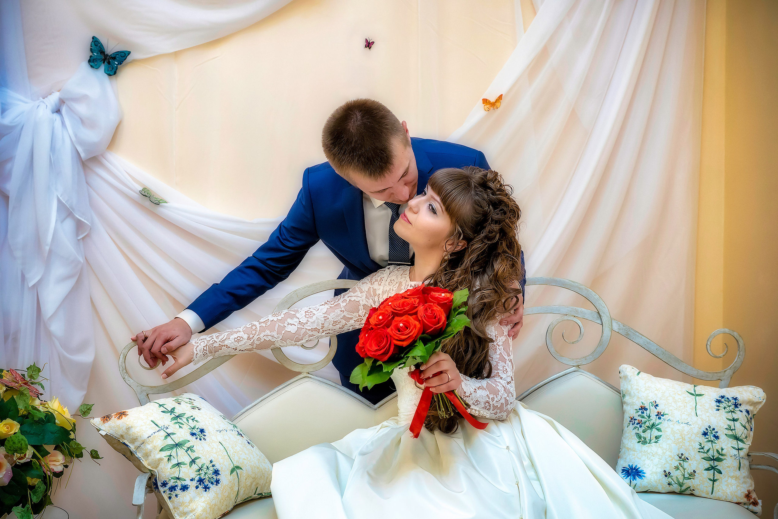 Свадьба в Павловском Посаде.