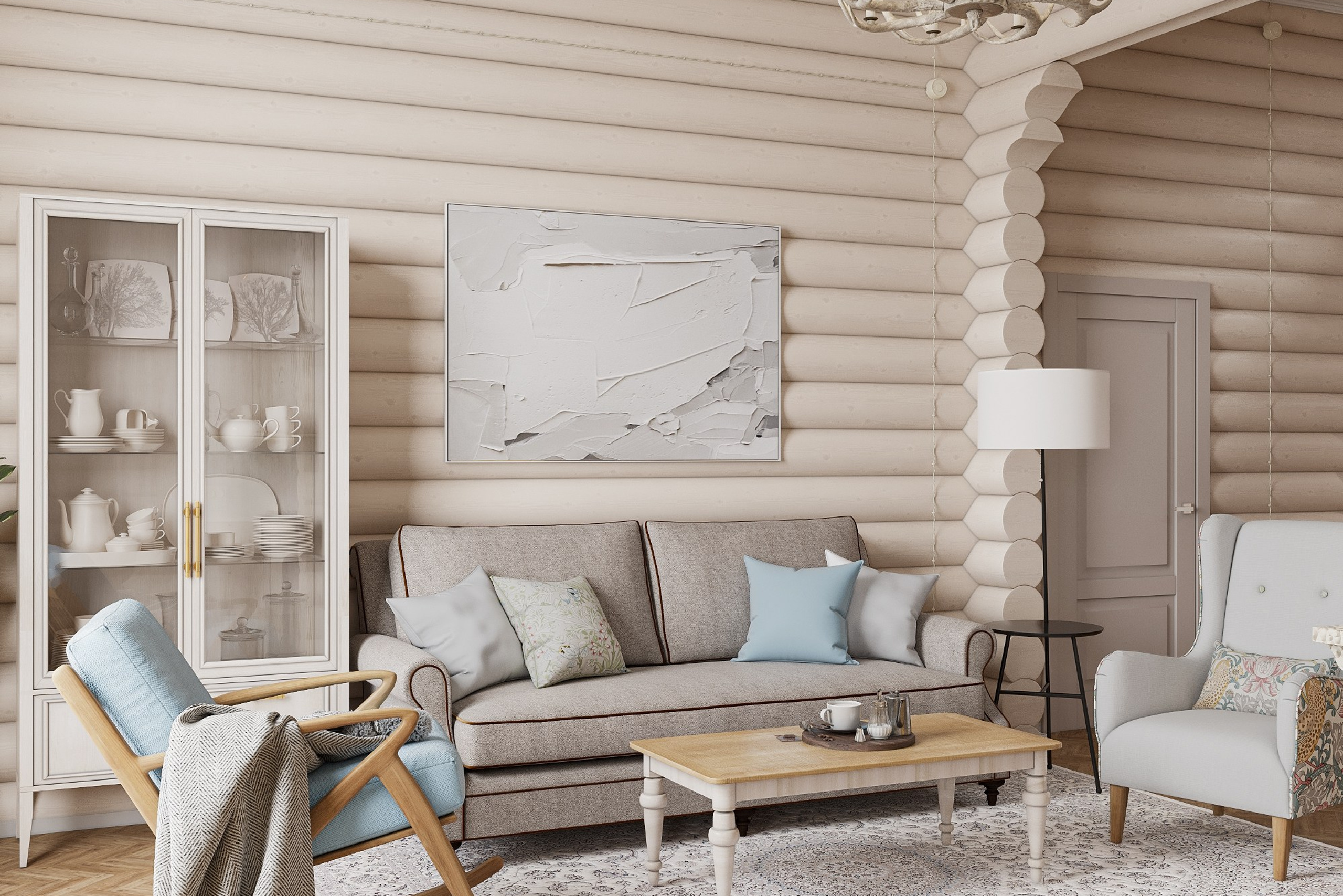 Дом из бревна