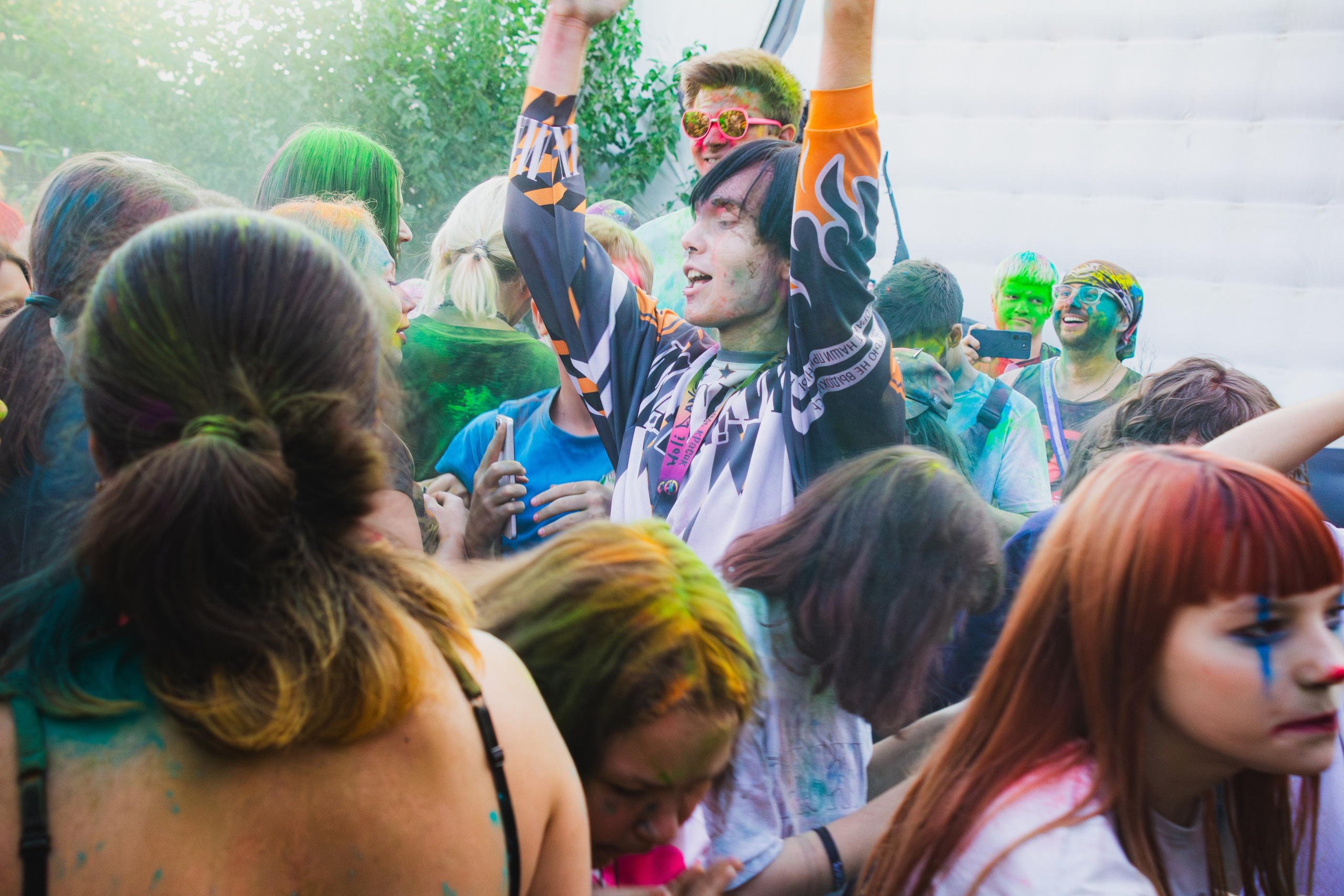 Фестиваль красок «HoliRave» @Кроп Арена