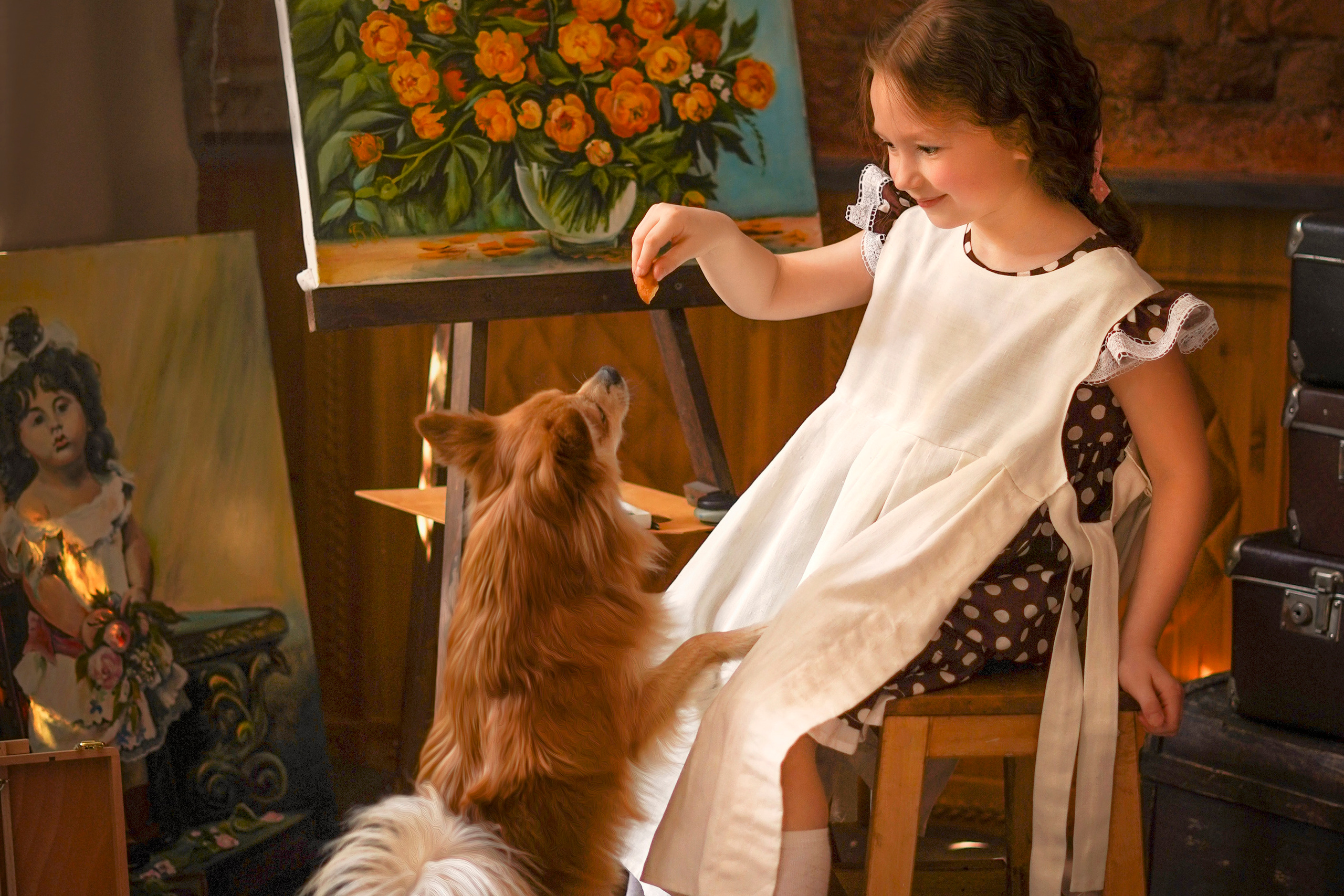 Художница Маша