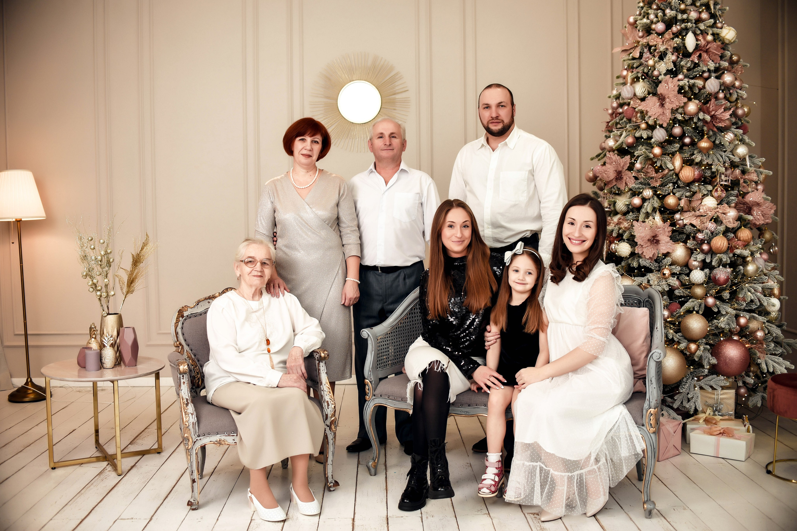 Новогодняя семейная