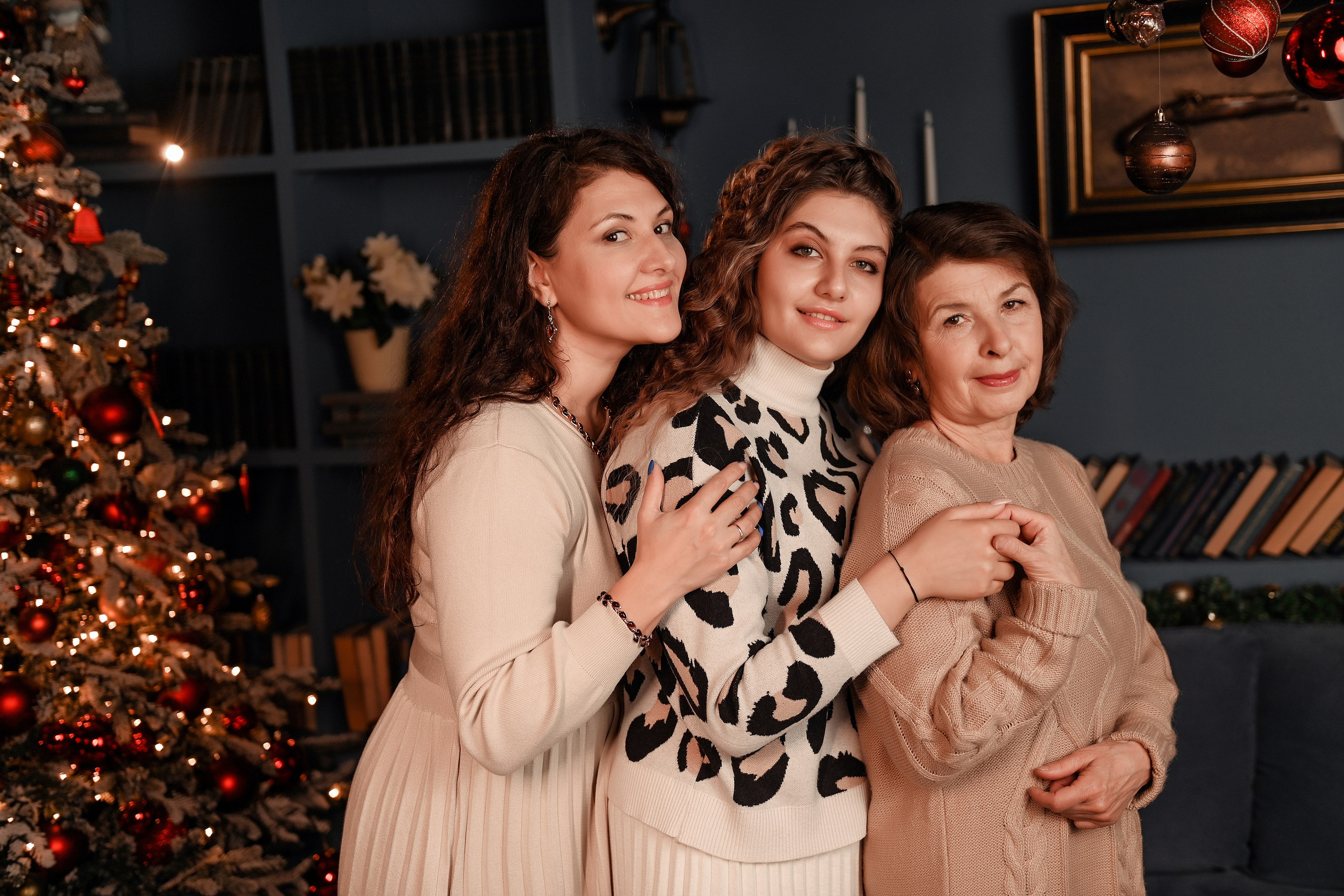 Новогодняя семейная