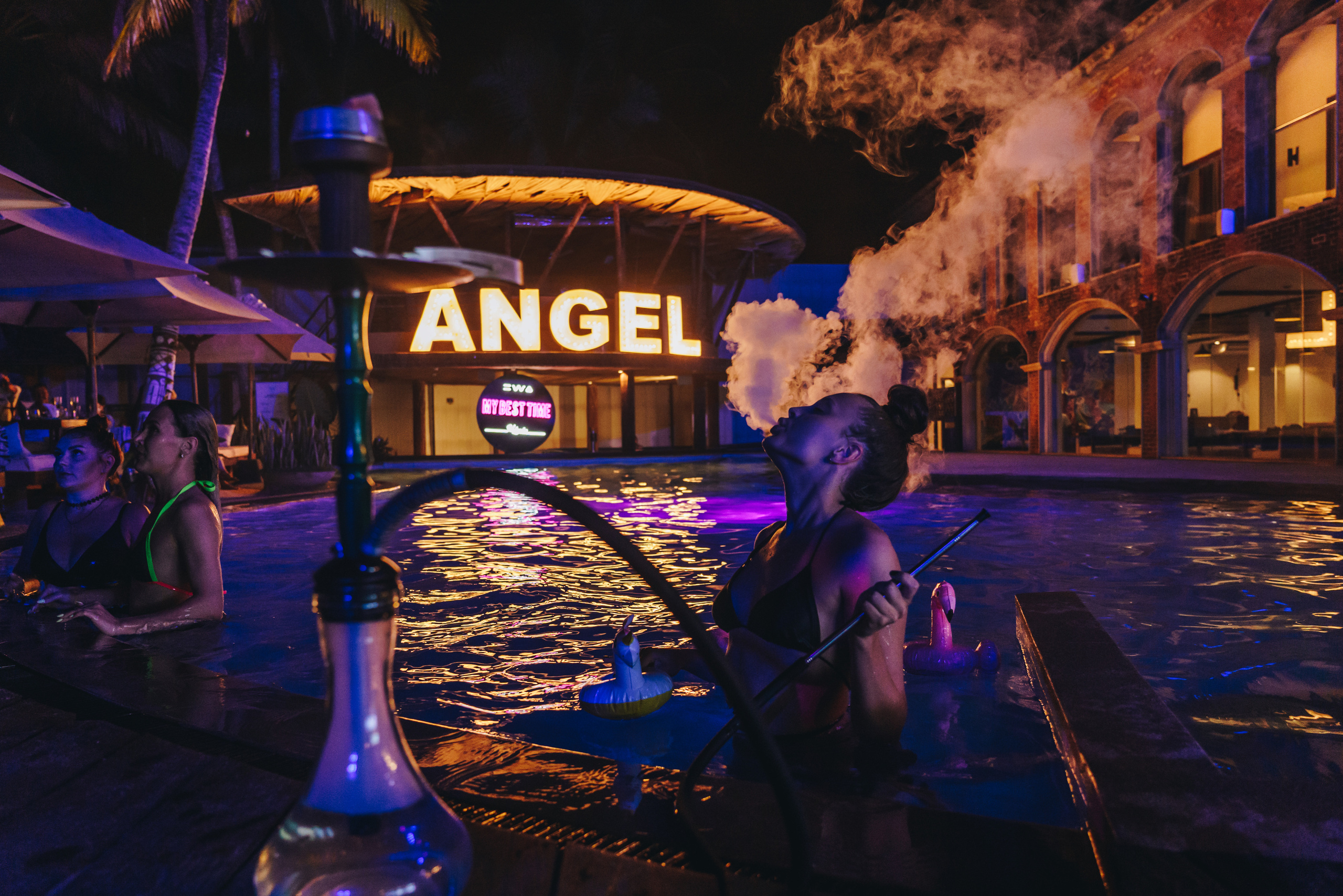 Party @ Angel Beach for EWA company (Unawatuna, Sri Lanka)