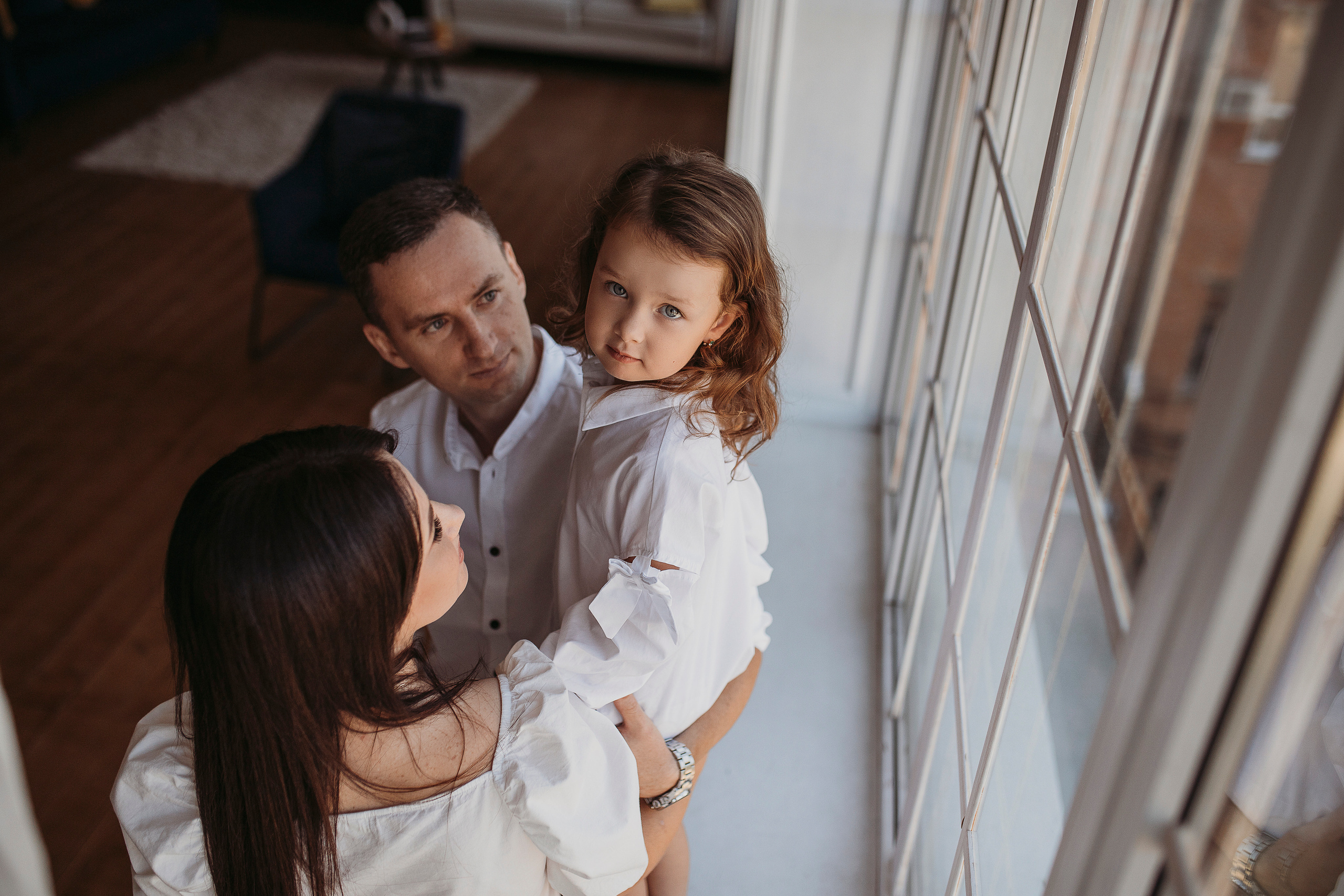 Семейная фотосессия в студии