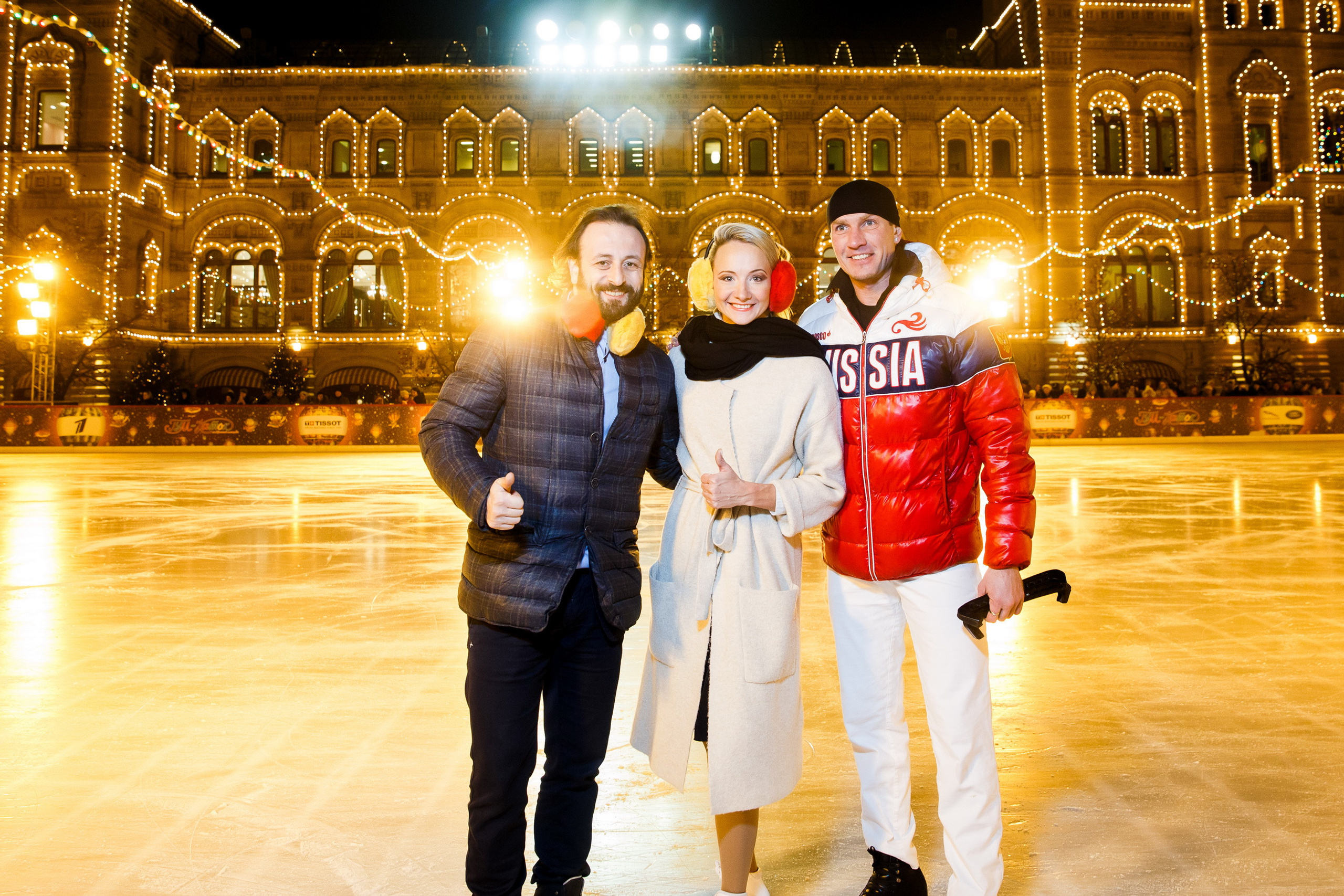 MasterCard Бесценные города на катке ГУМ