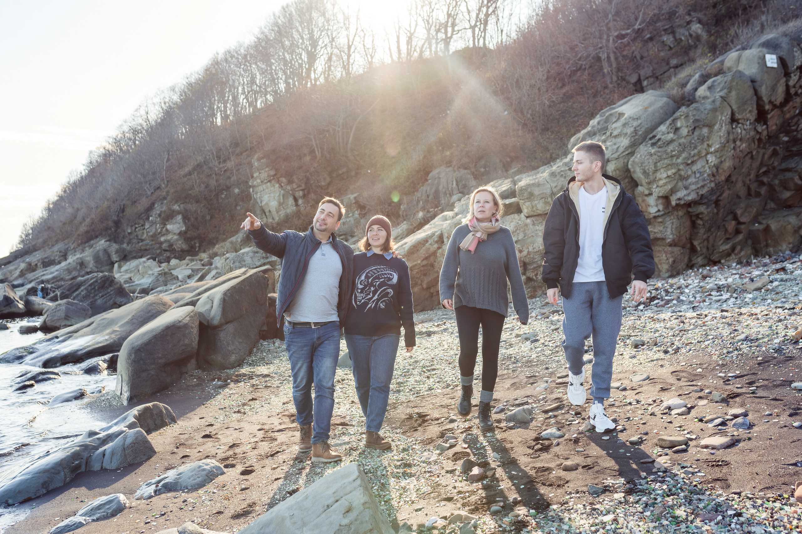 Семейная прогулка