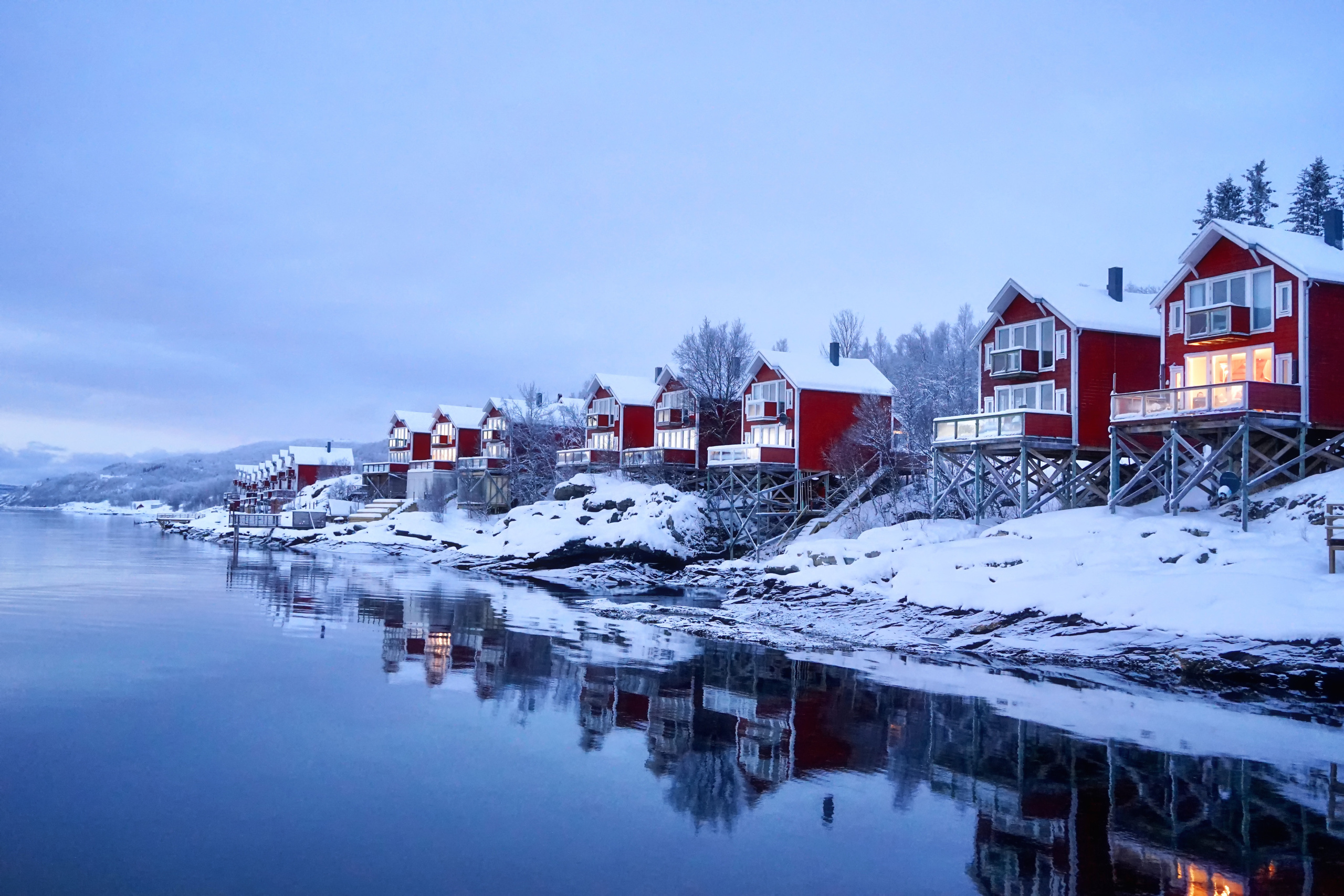 Зимняя Норвегия.