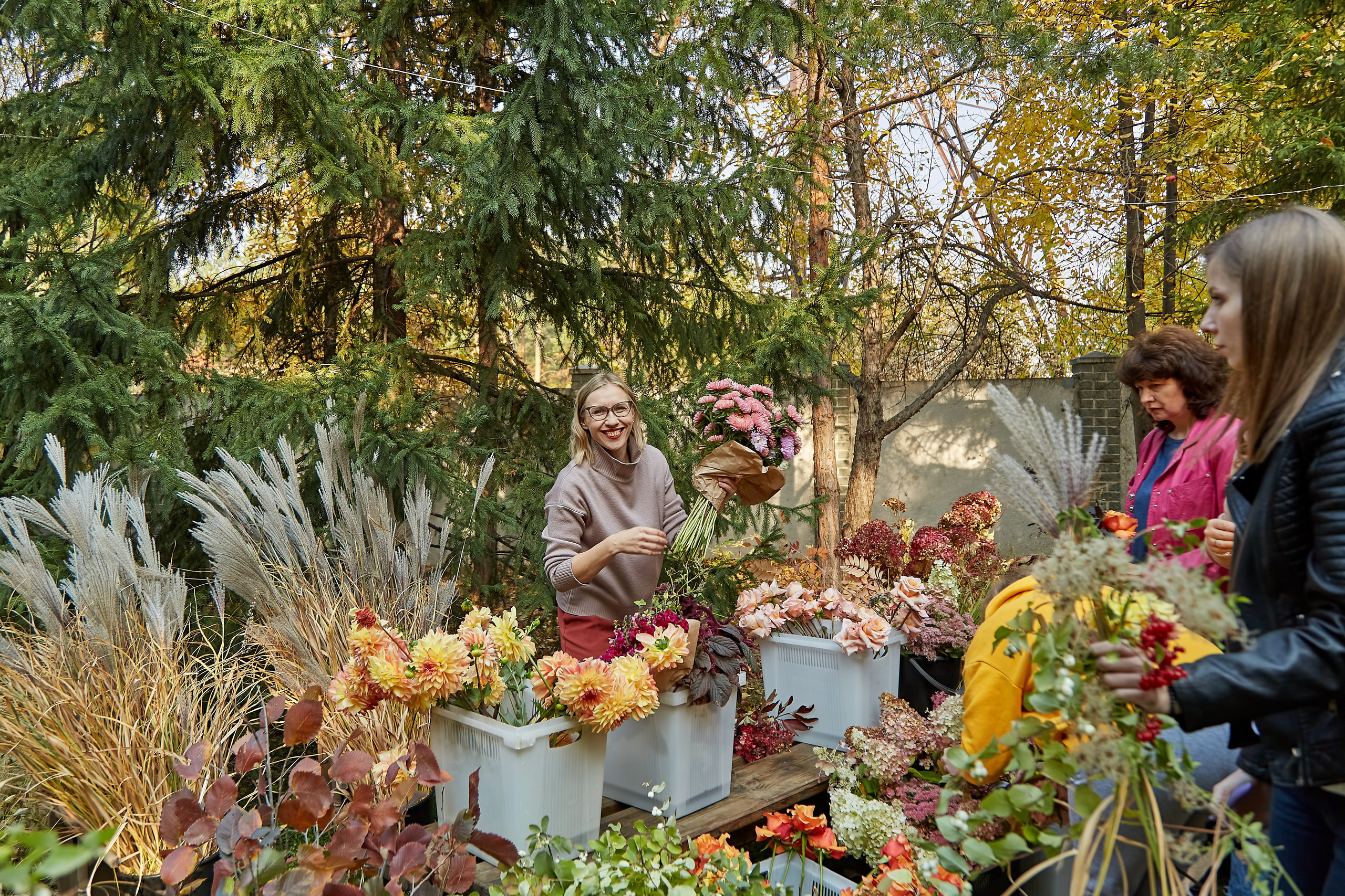 Ирина и мастер класс по декорации