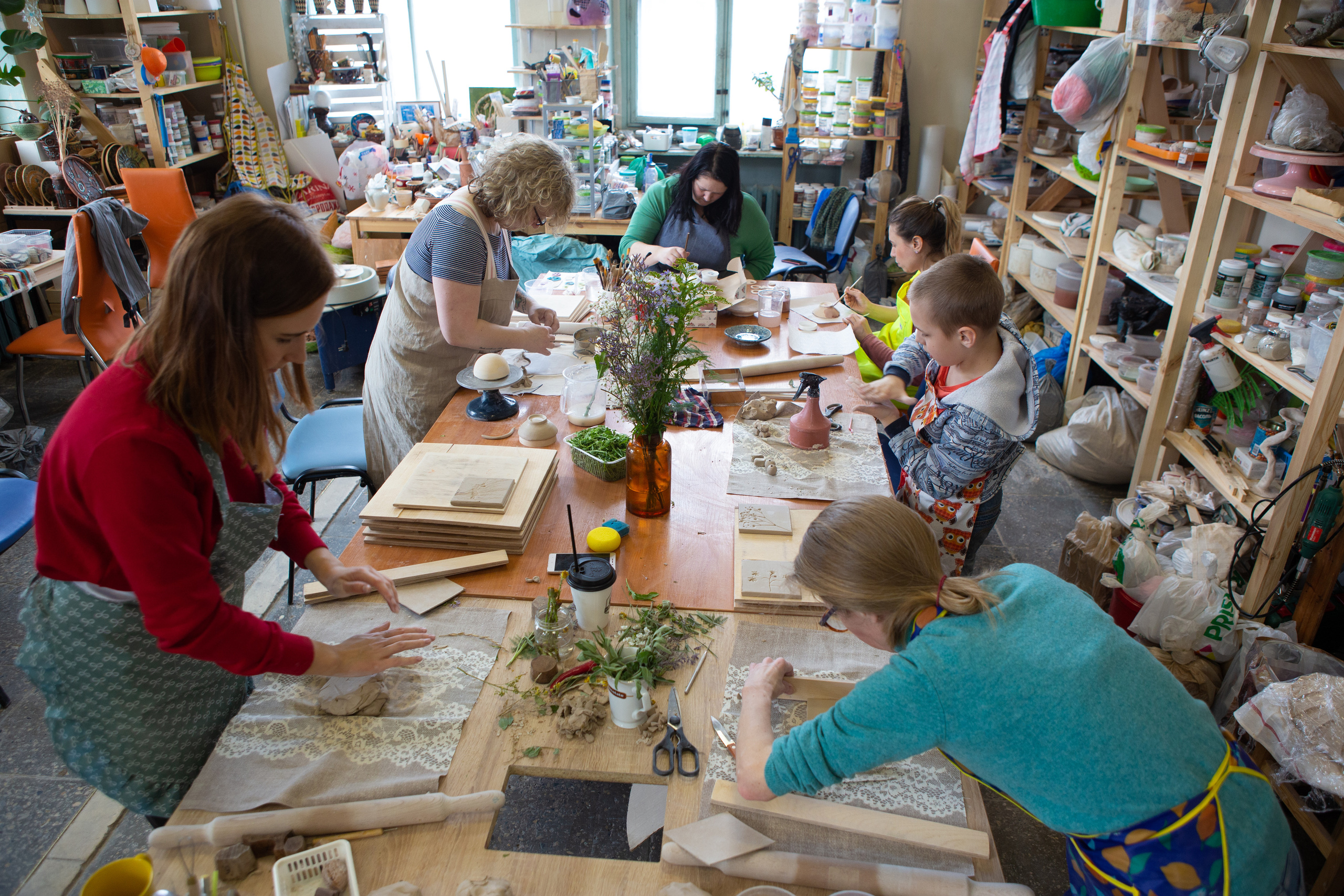 Мастер-класс по изготовлению изделий из керамики