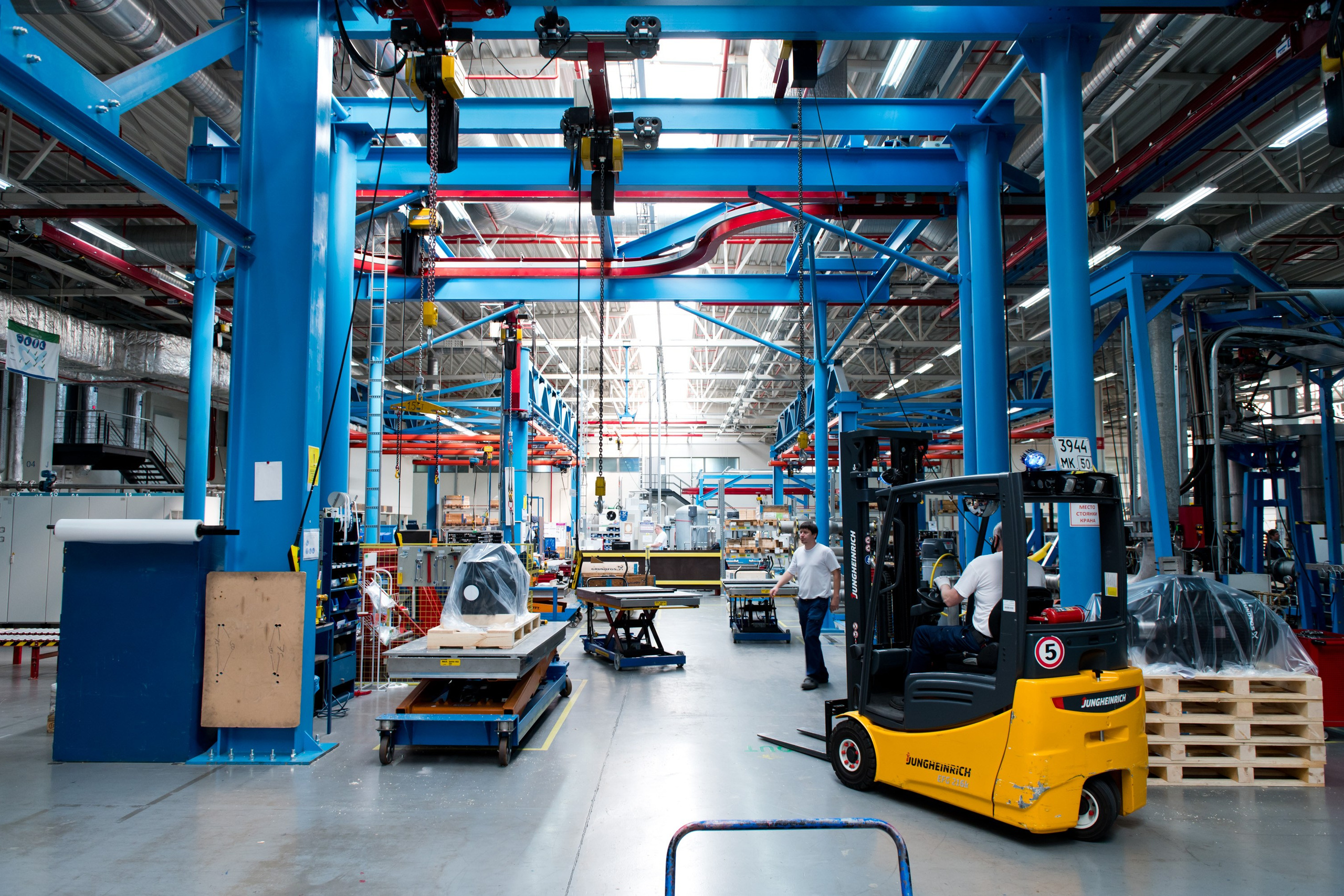 Производство Grundfos