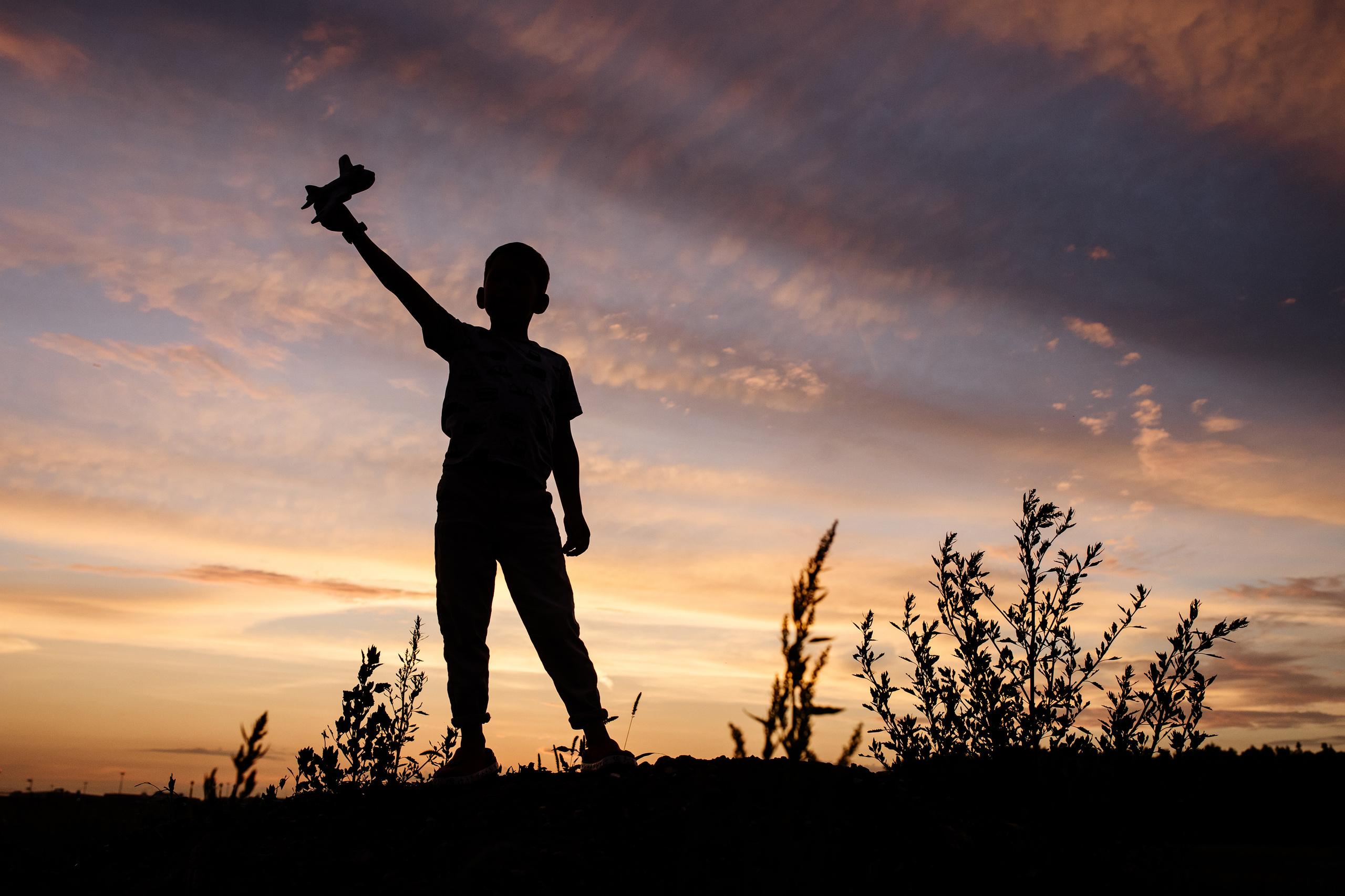 Ловить самолёты в день рождения