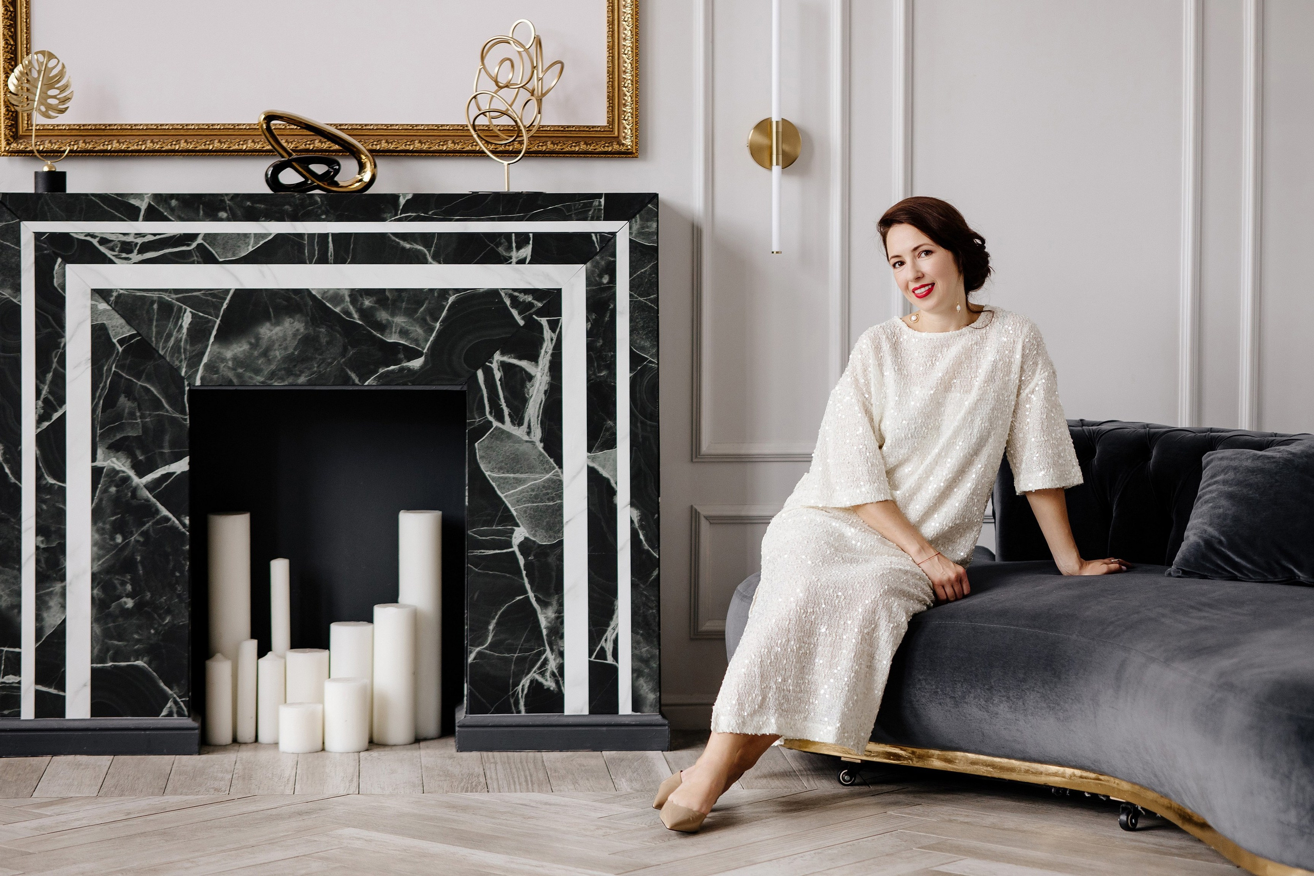 Юлия, съёмка для личного блога