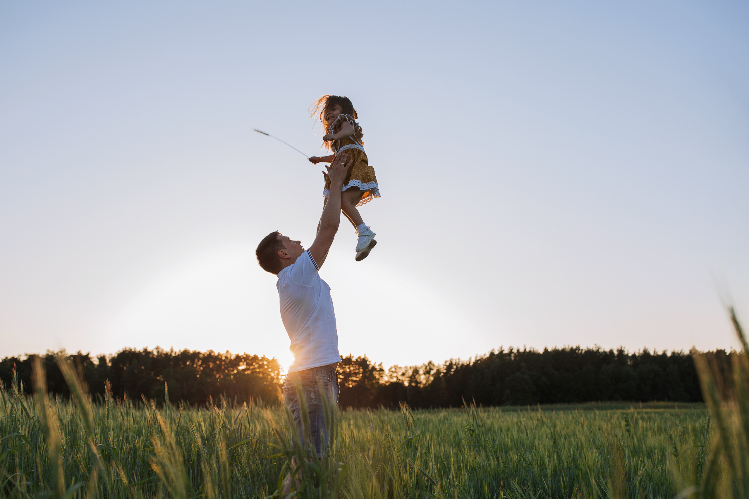 Семейная съёмка на природе