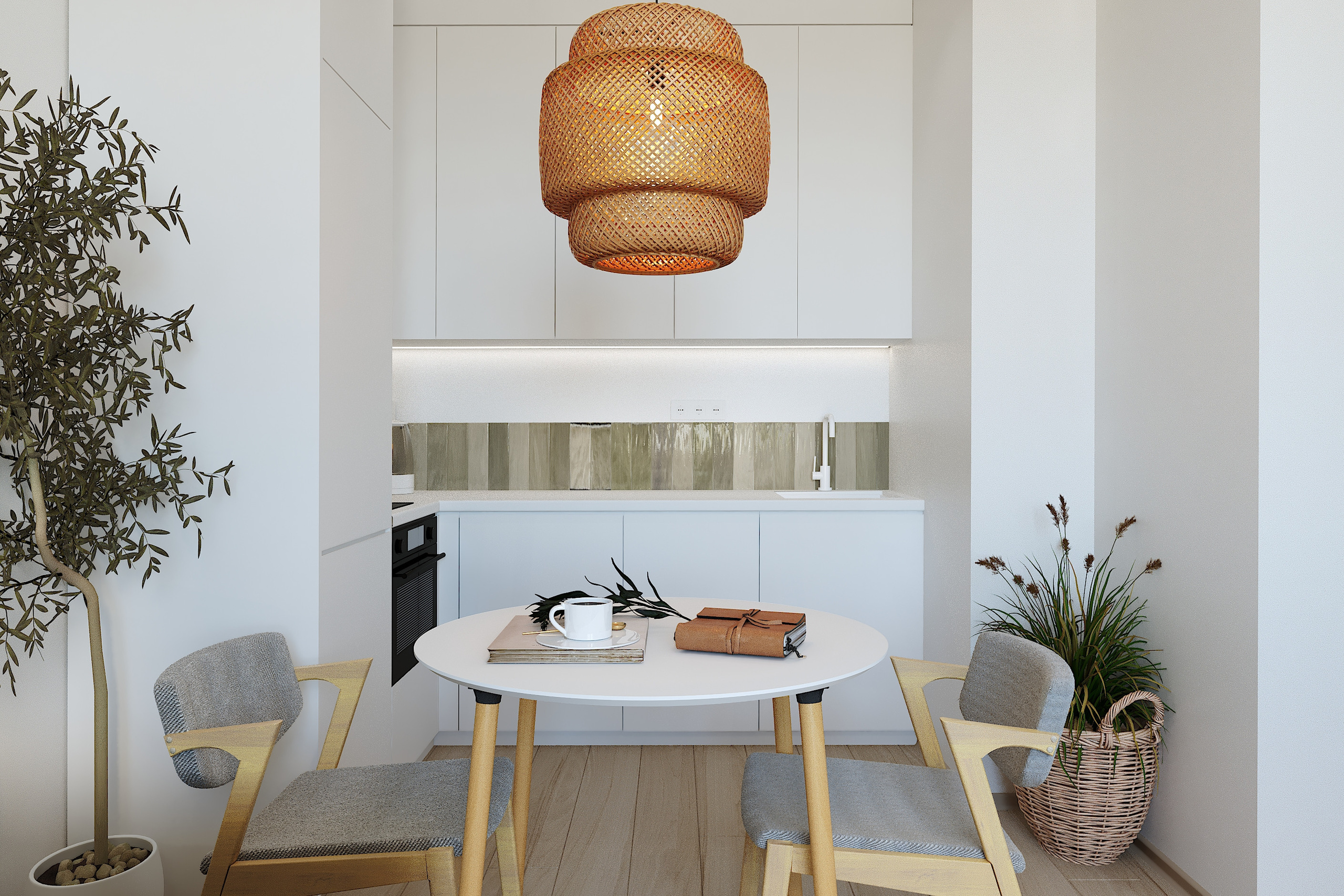 Квартира в стиле Japandi (джапанди)