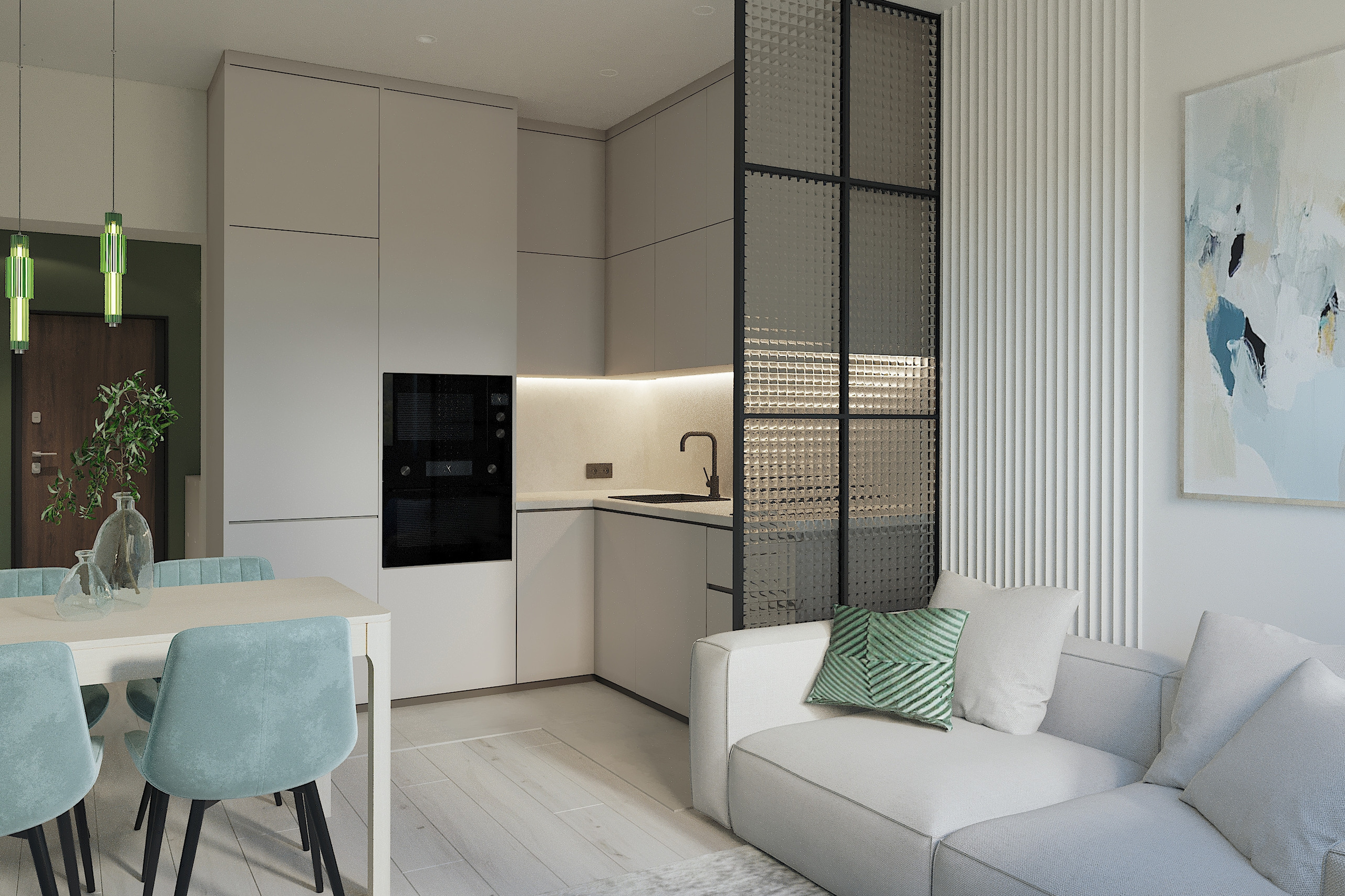 Контемпорари интерьер