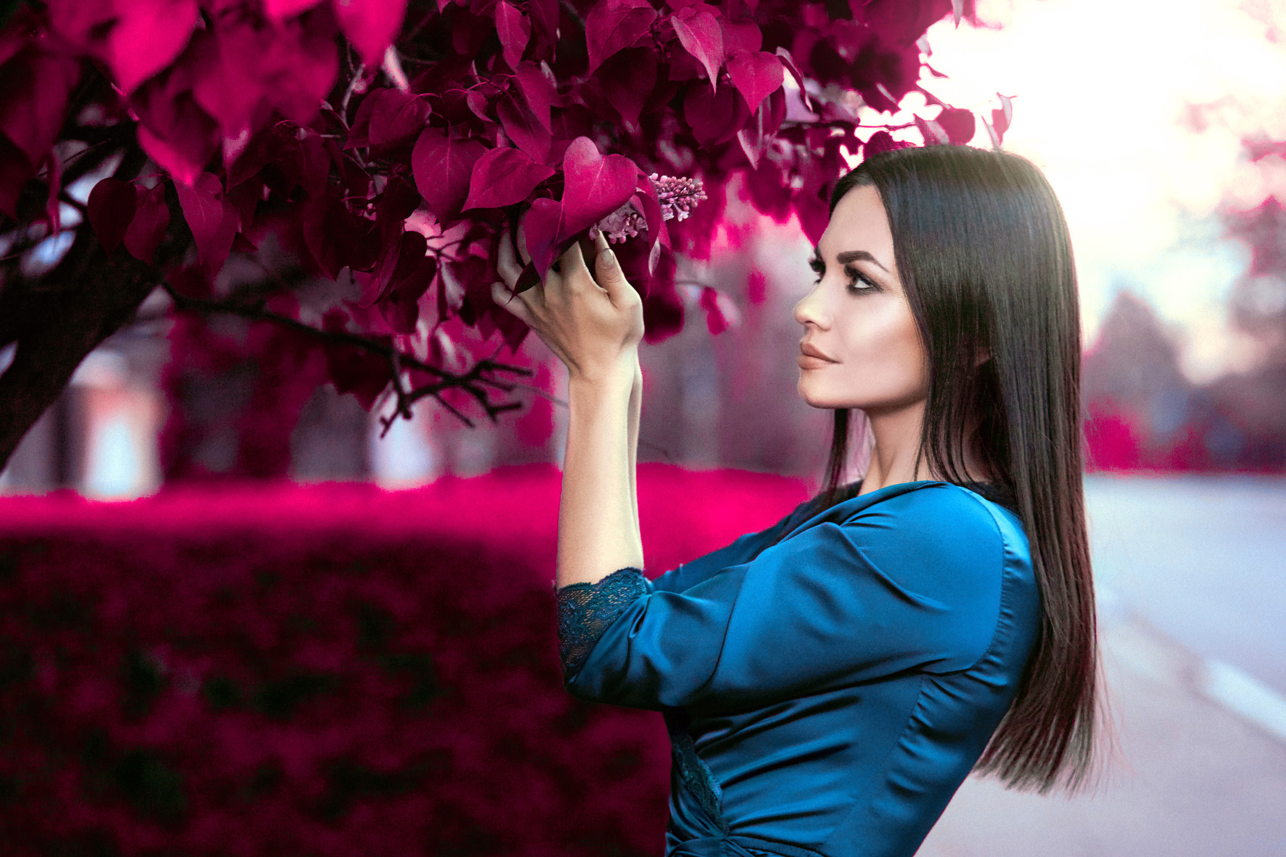 Съемка в пшеничном поле для Марины. Фотограф Андрей Лёвкин