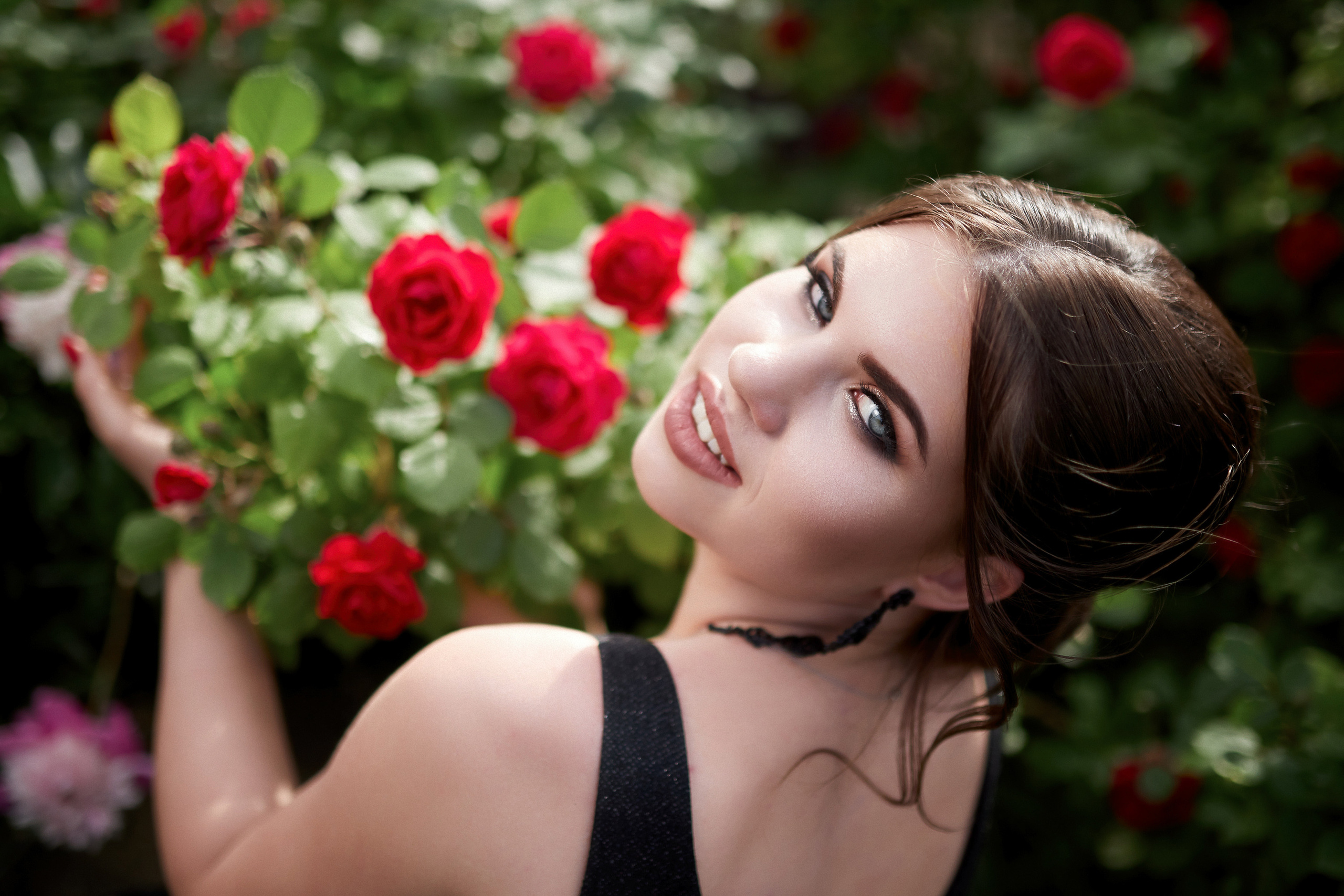 Съемка в пшеничном поле для Марины. Фотограф Андрей Лёвкин