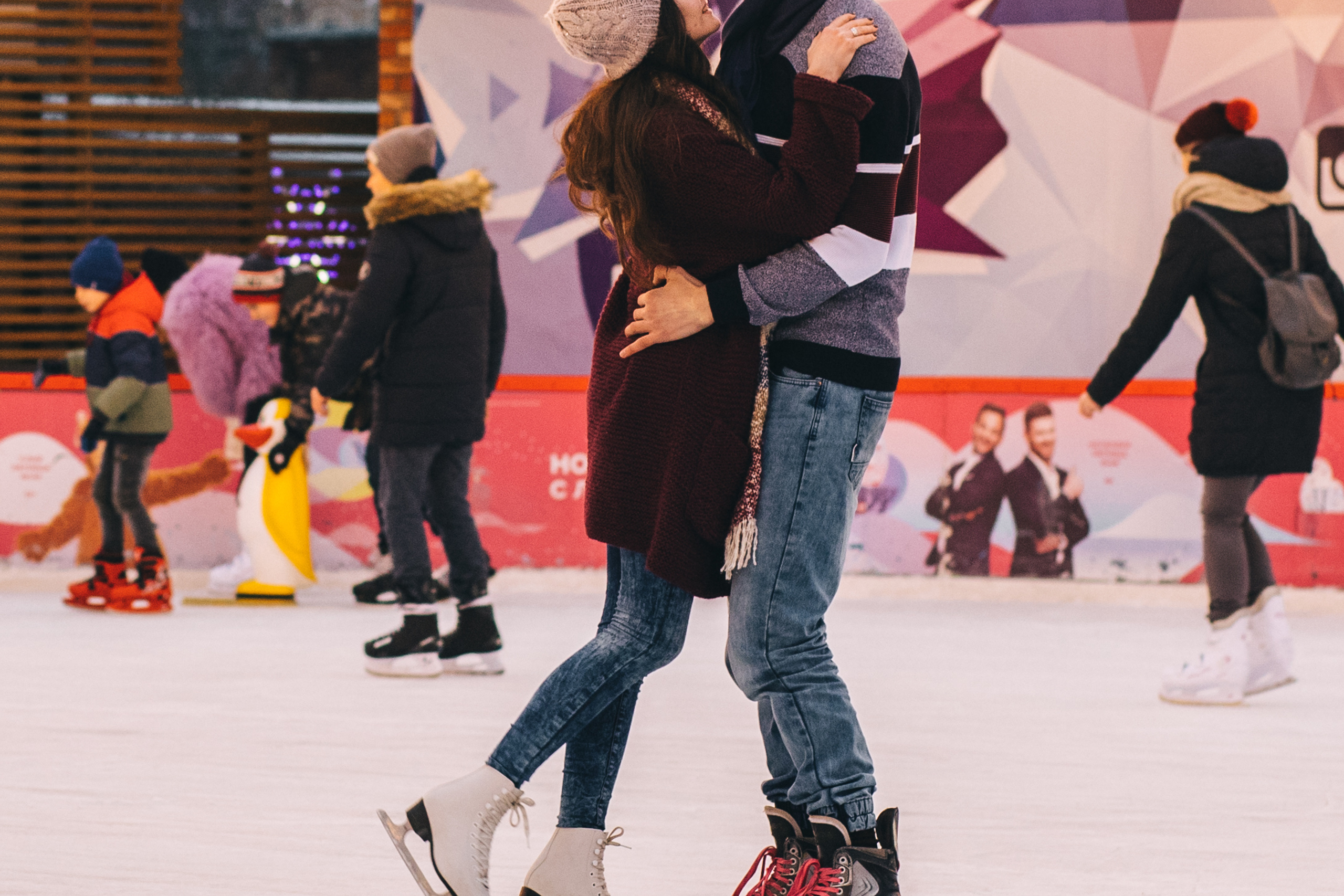 Любовь, коньки и улыбки...