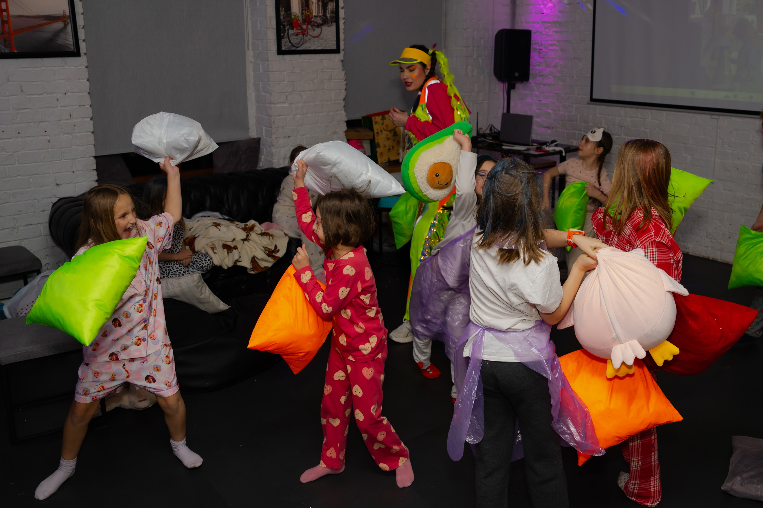 Битва подушками