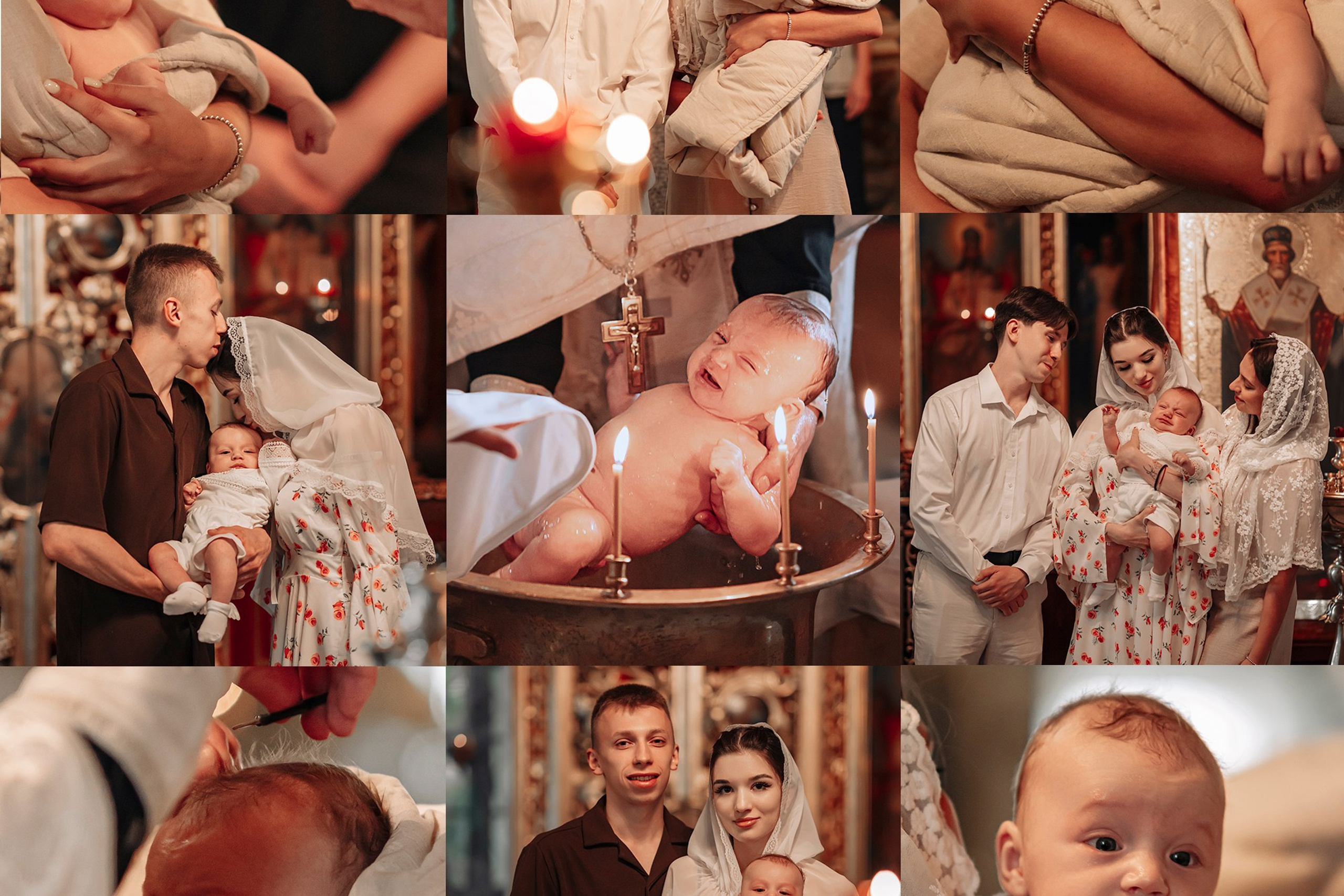 Таинство Крещения Мирона