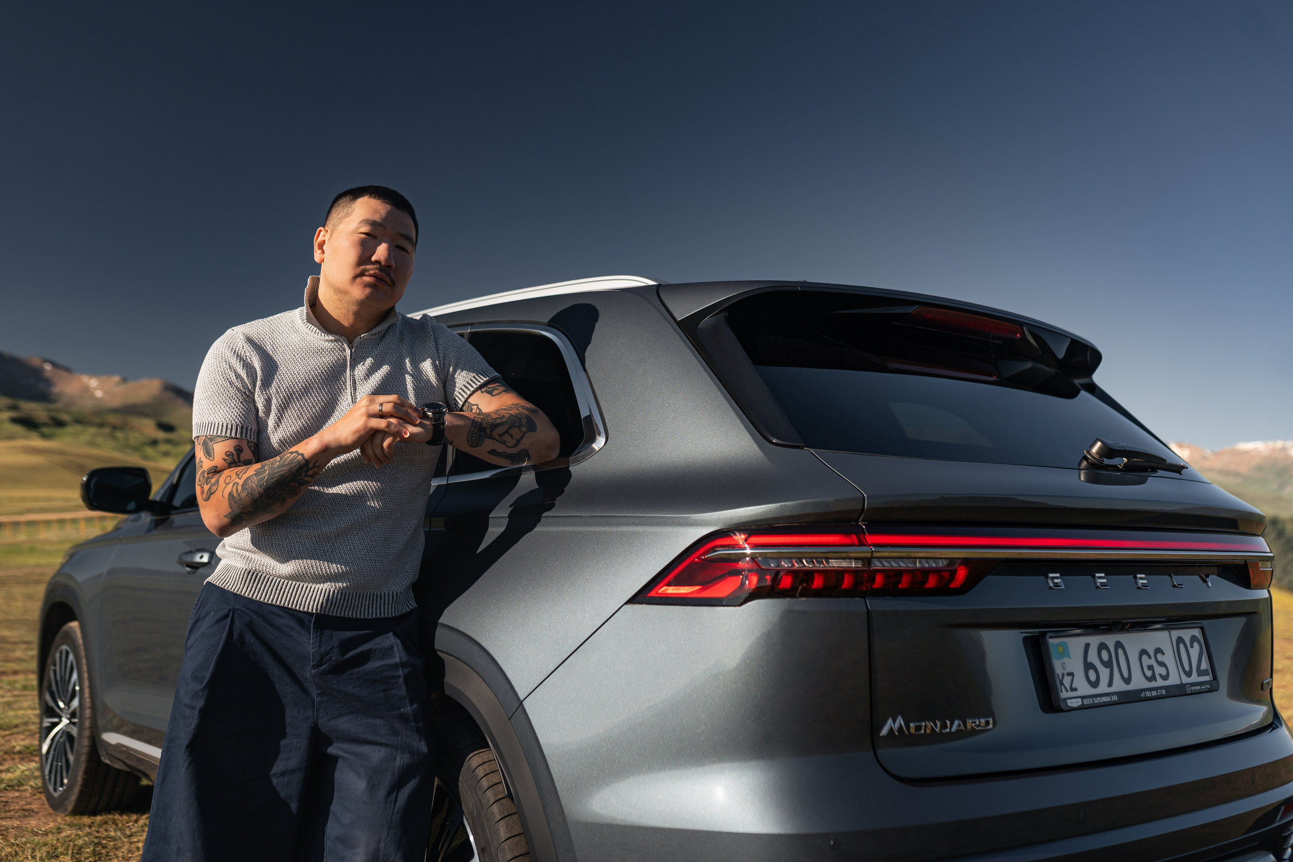 Geely Monjaro x Kana Beisekeyev