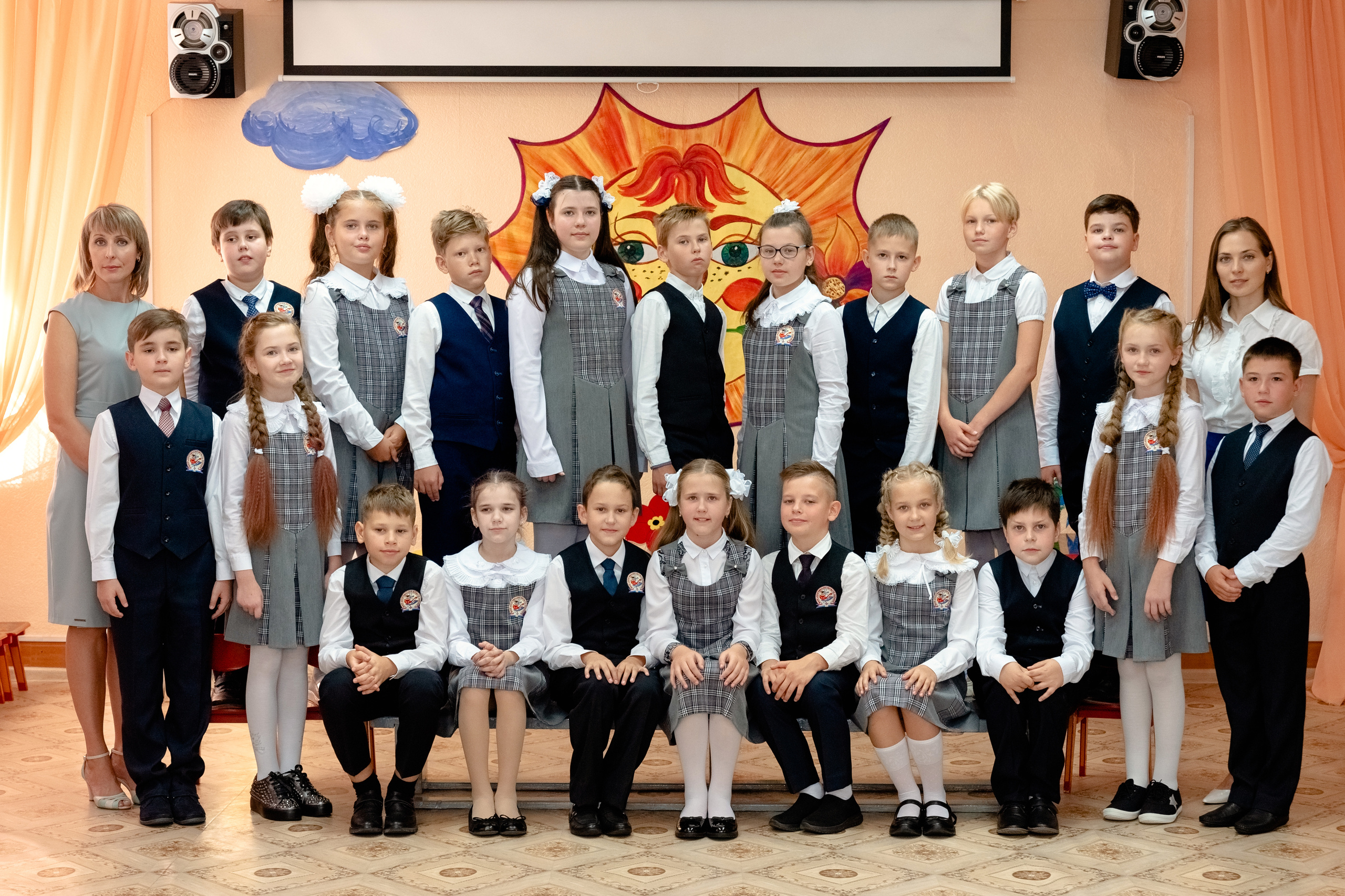 4 класс. На уроках.