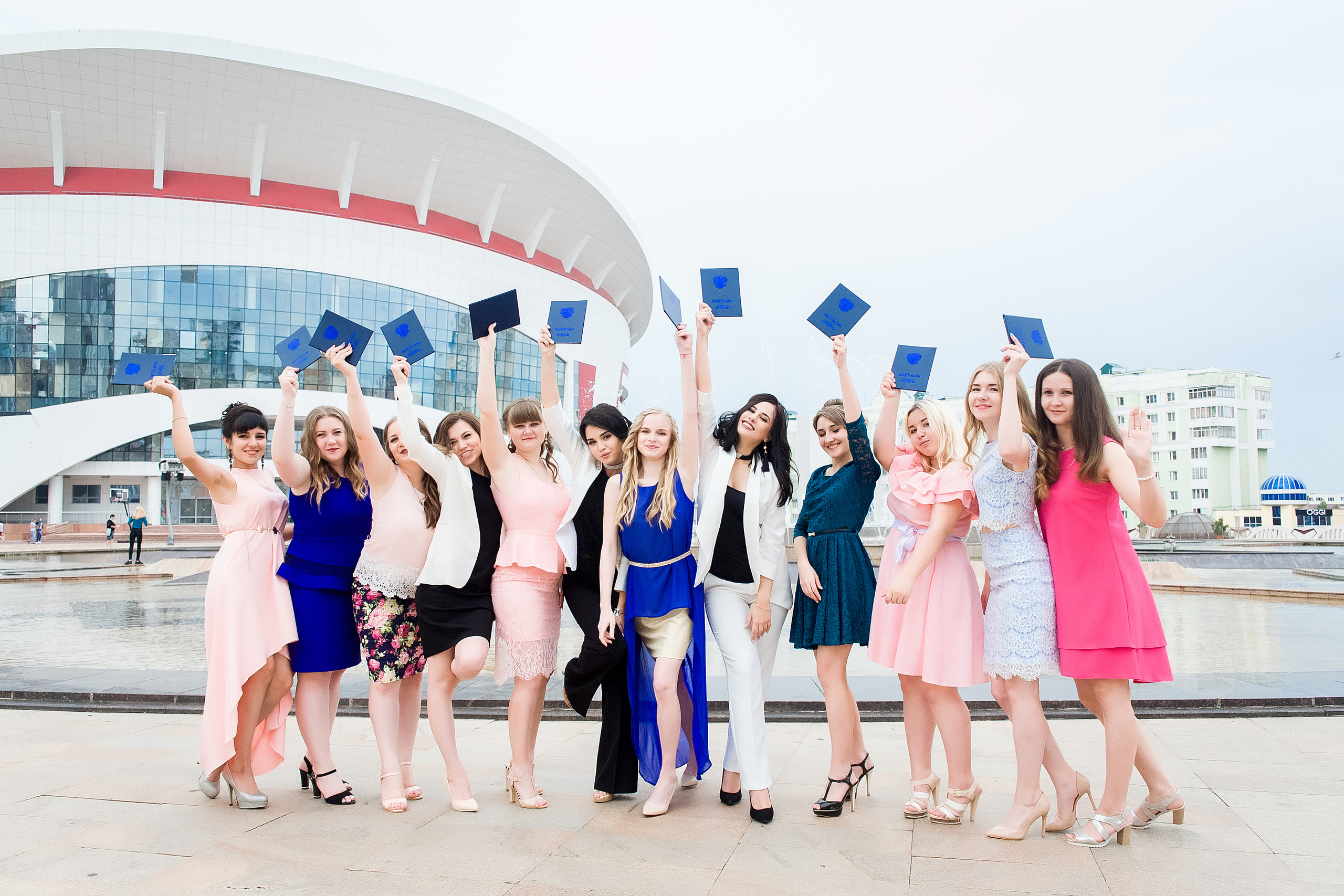 Портреты для выпускниц МГУ