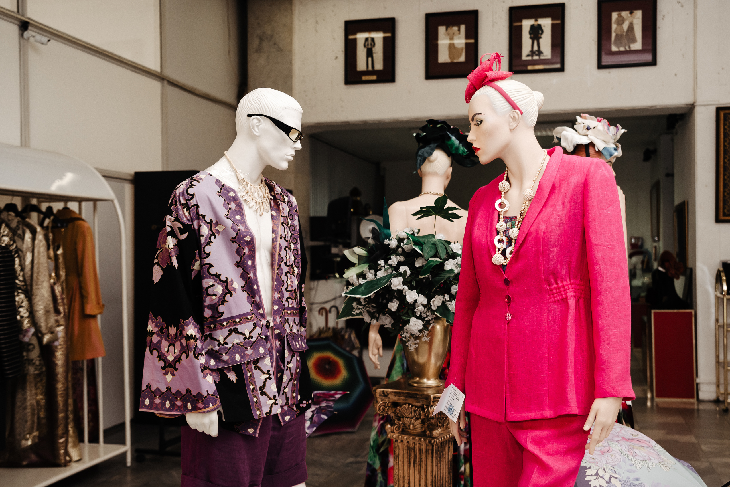 Показ мод в Доме В. Зайцева.