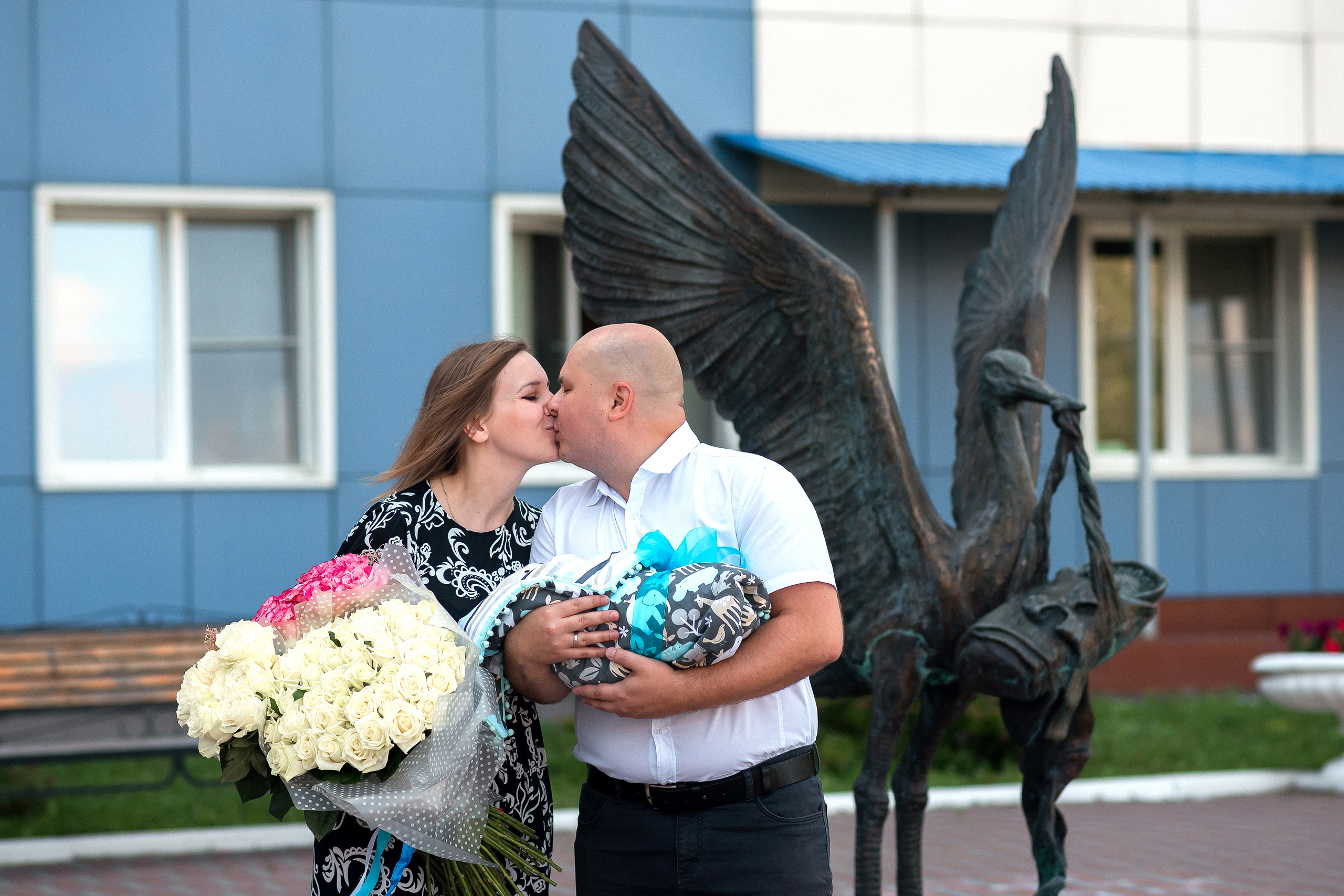 Выписка из роддома. Июль, 2019