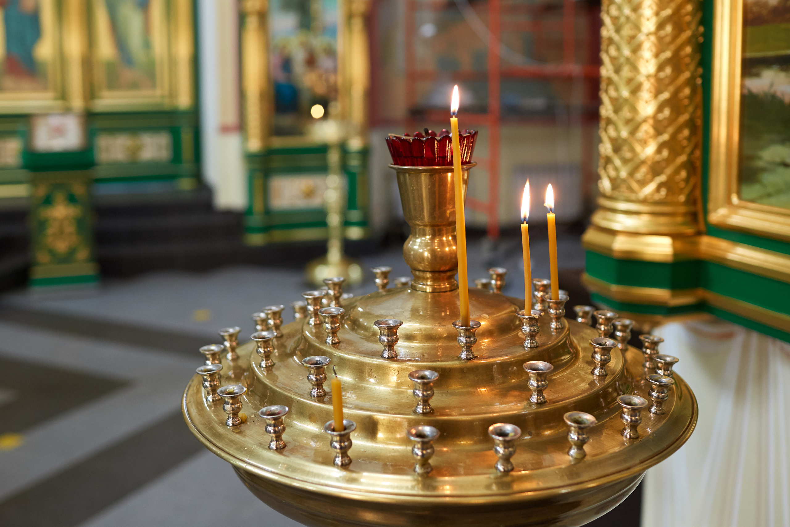 Крещение в храме Троицы Живоначальной г. Самара